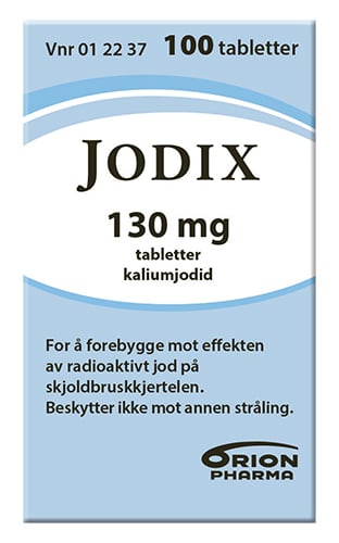 Jodix 130 mg tabletter, 100 stk.