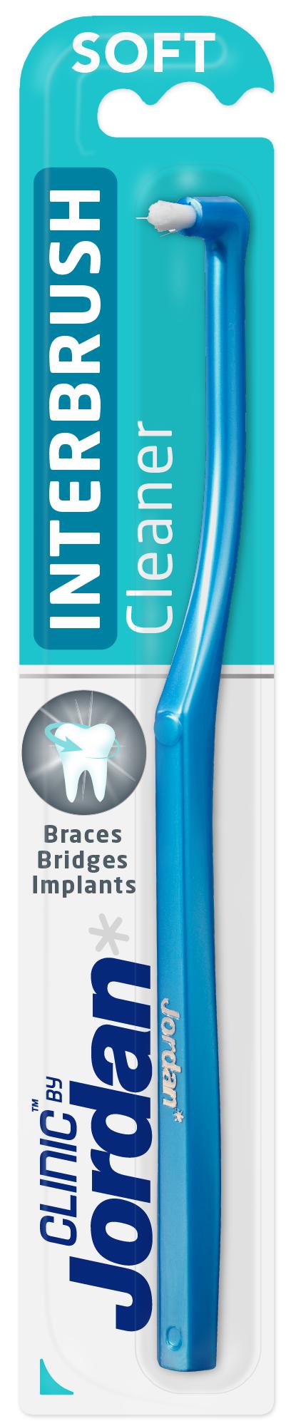 Jordan Clinic Interbrush Solobørste, assorterte farger, 1 stk