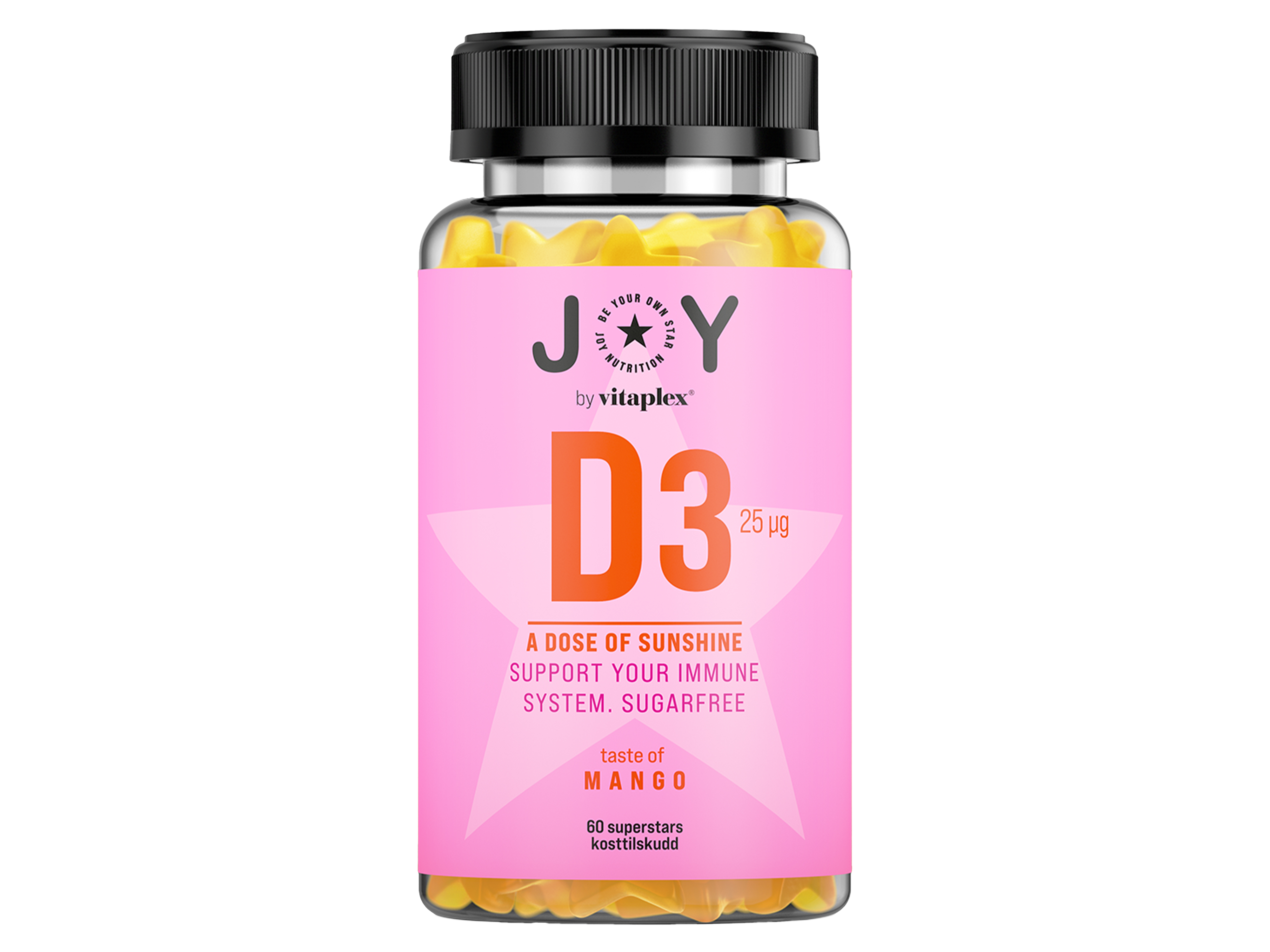 JOY Nutrition D3 25 µg, 60 stk.