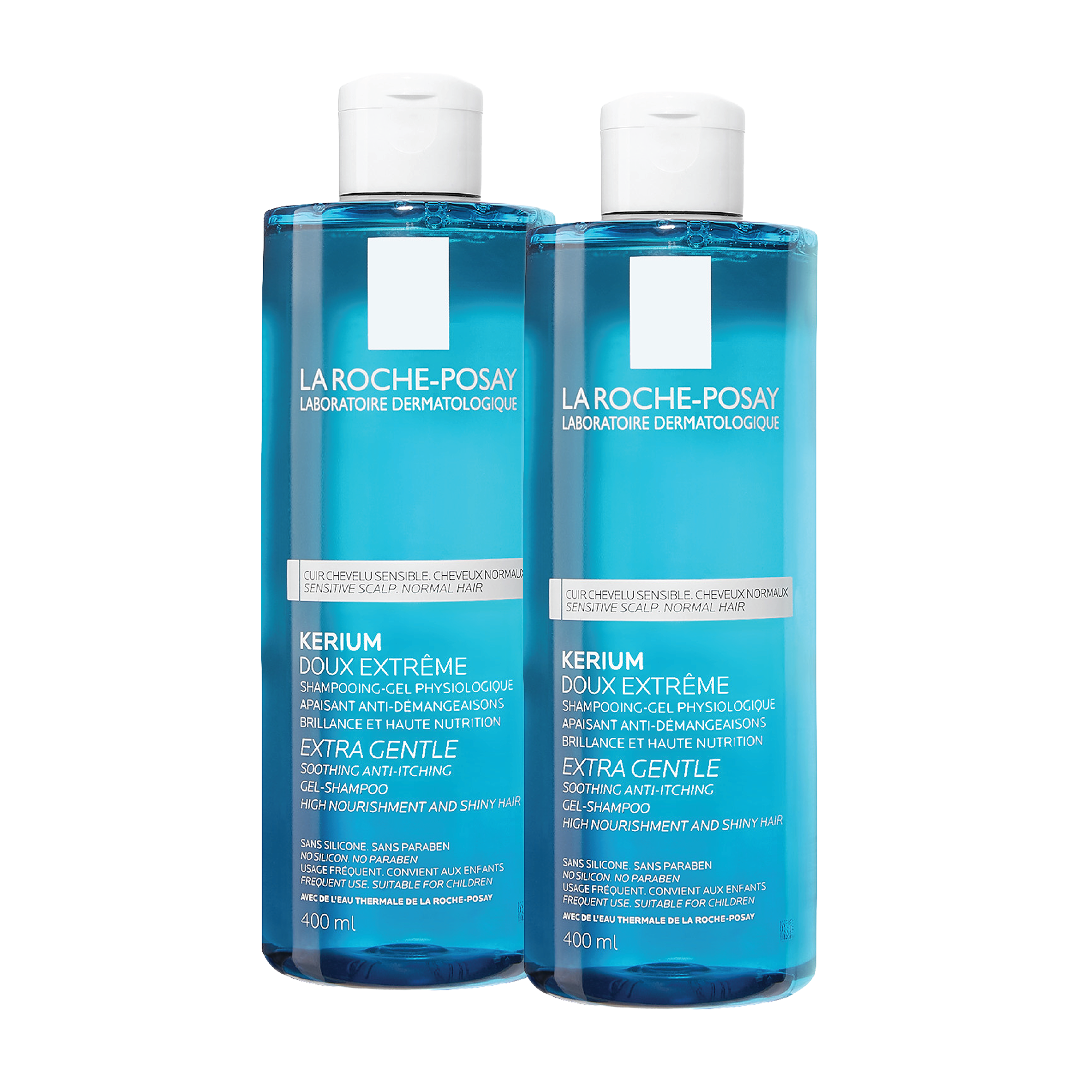Kerium Extra Gentle Shampoo x2
