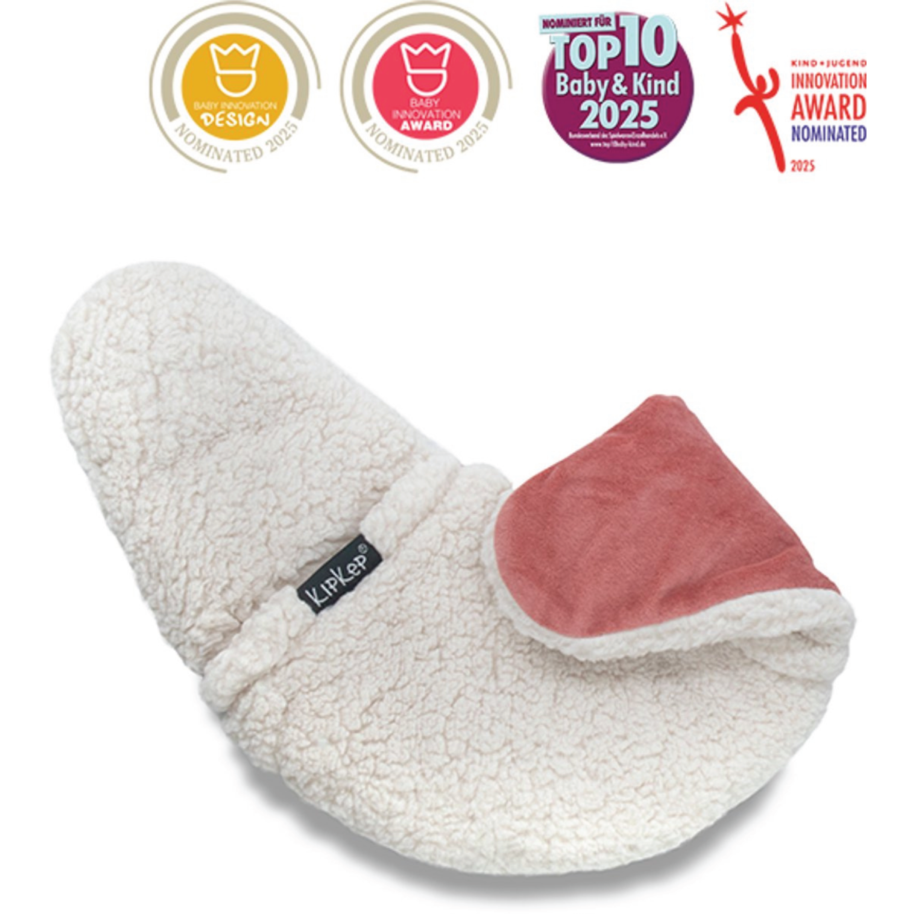 KipKep Lexie Varmepute, Teddy, 1 stk.