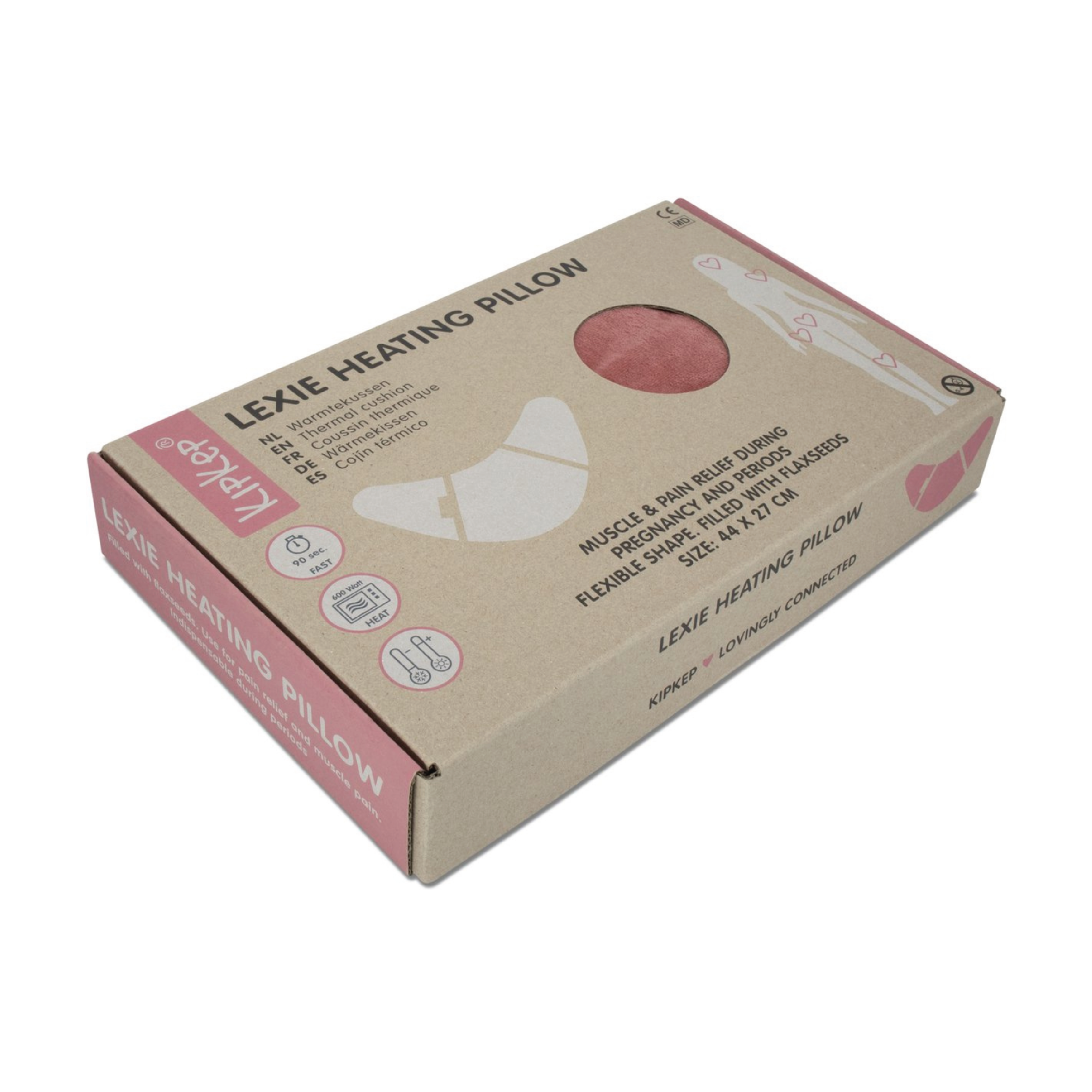 KipKep Lexie Varmepute, Teddy, 1 stk.