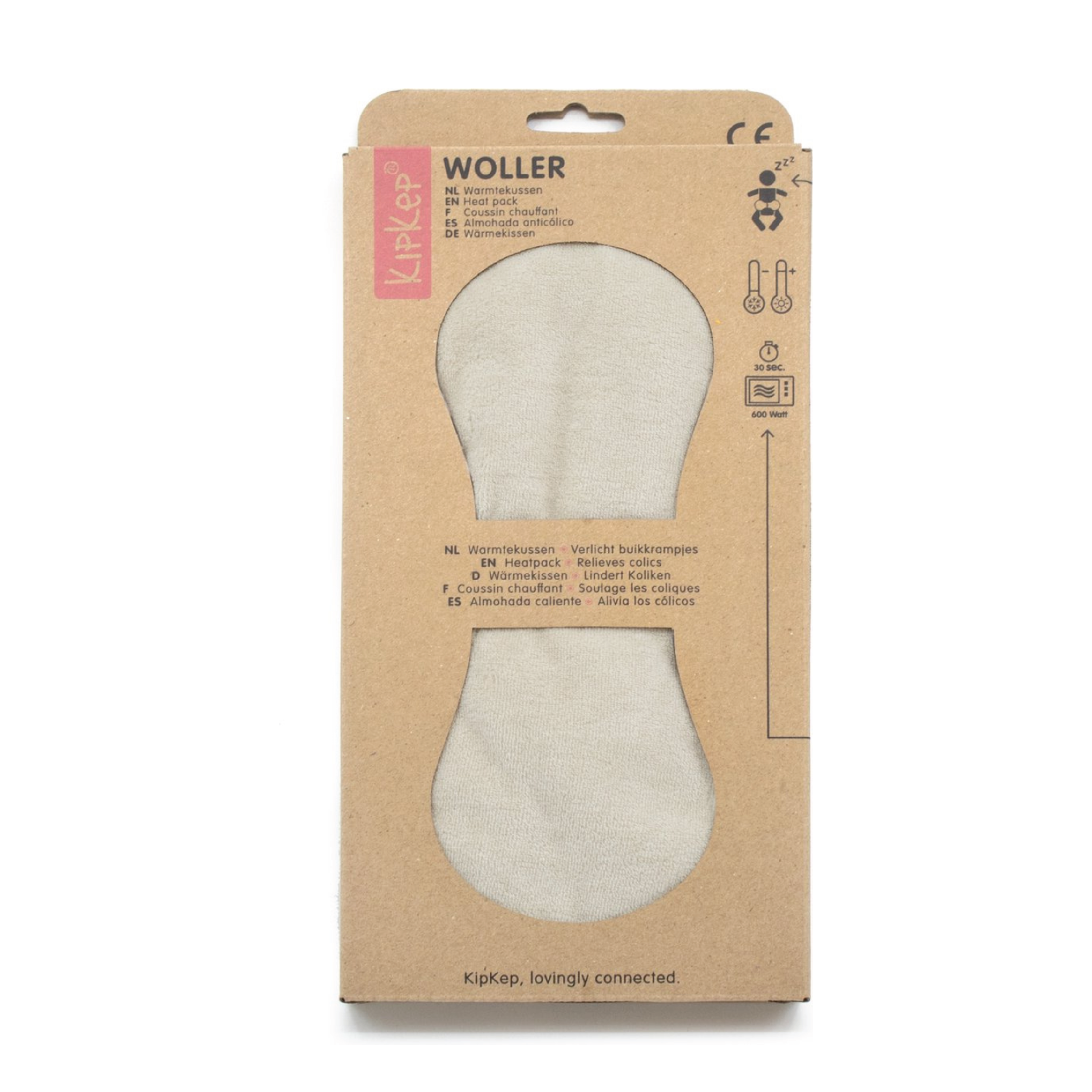 KipKep Woller Varmepute, Cookie, 1 stk.