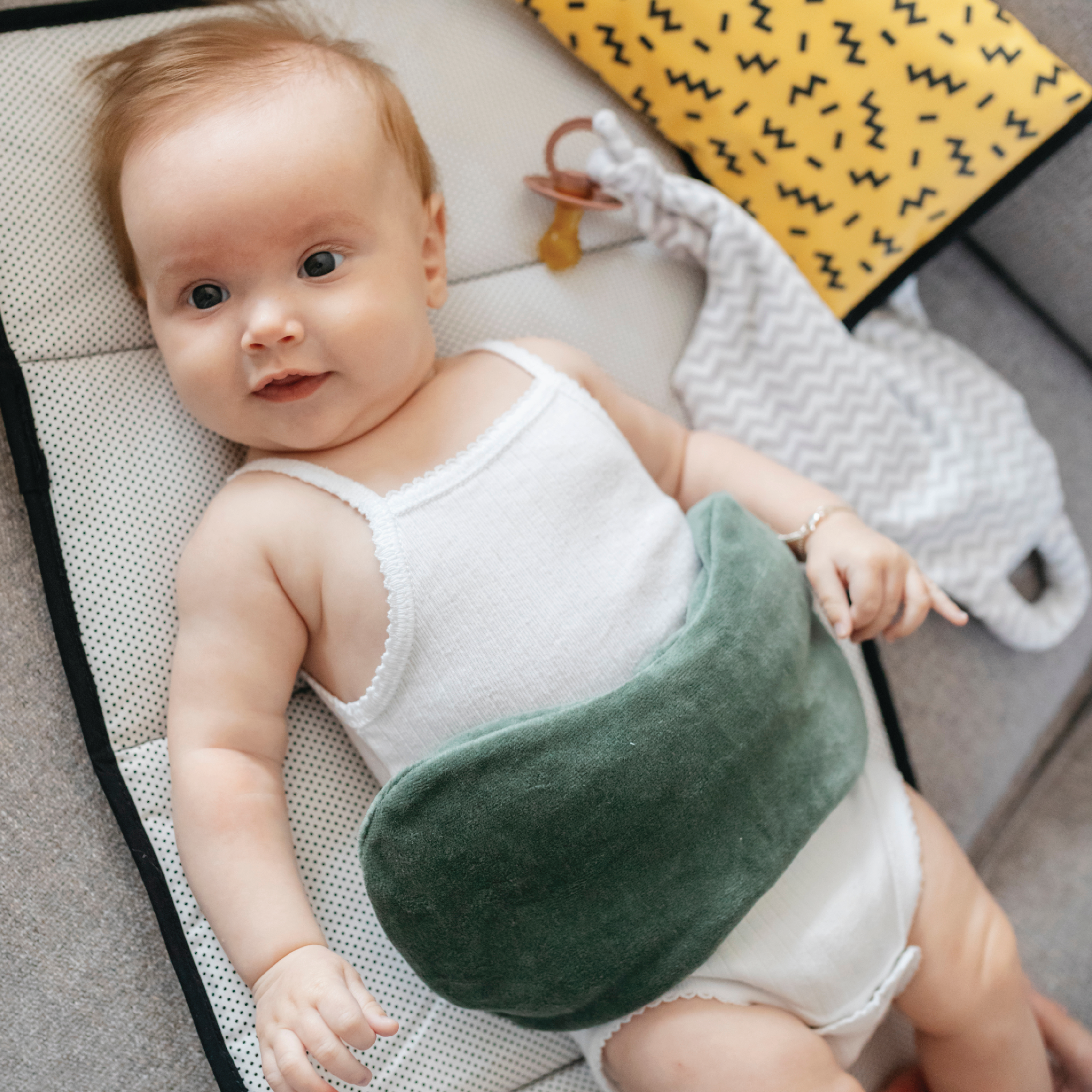 KipKep Woller Varmepute, Calming Green, 1 stk.