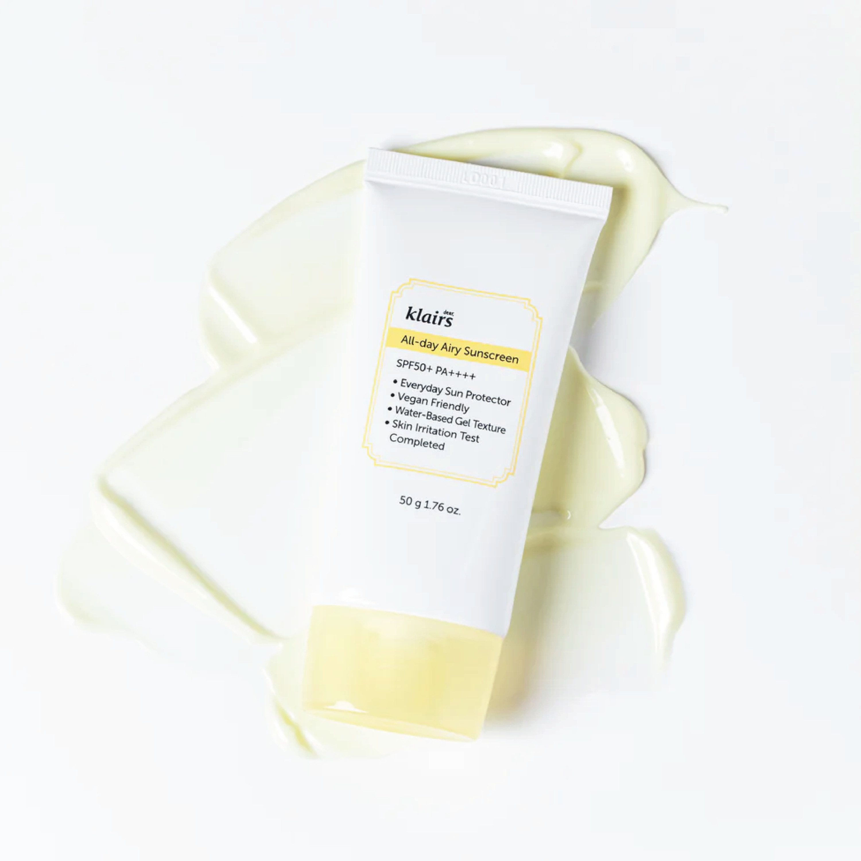 Klairs All-day Airy Sunscreen SPF50+ PA++++, 50 ml