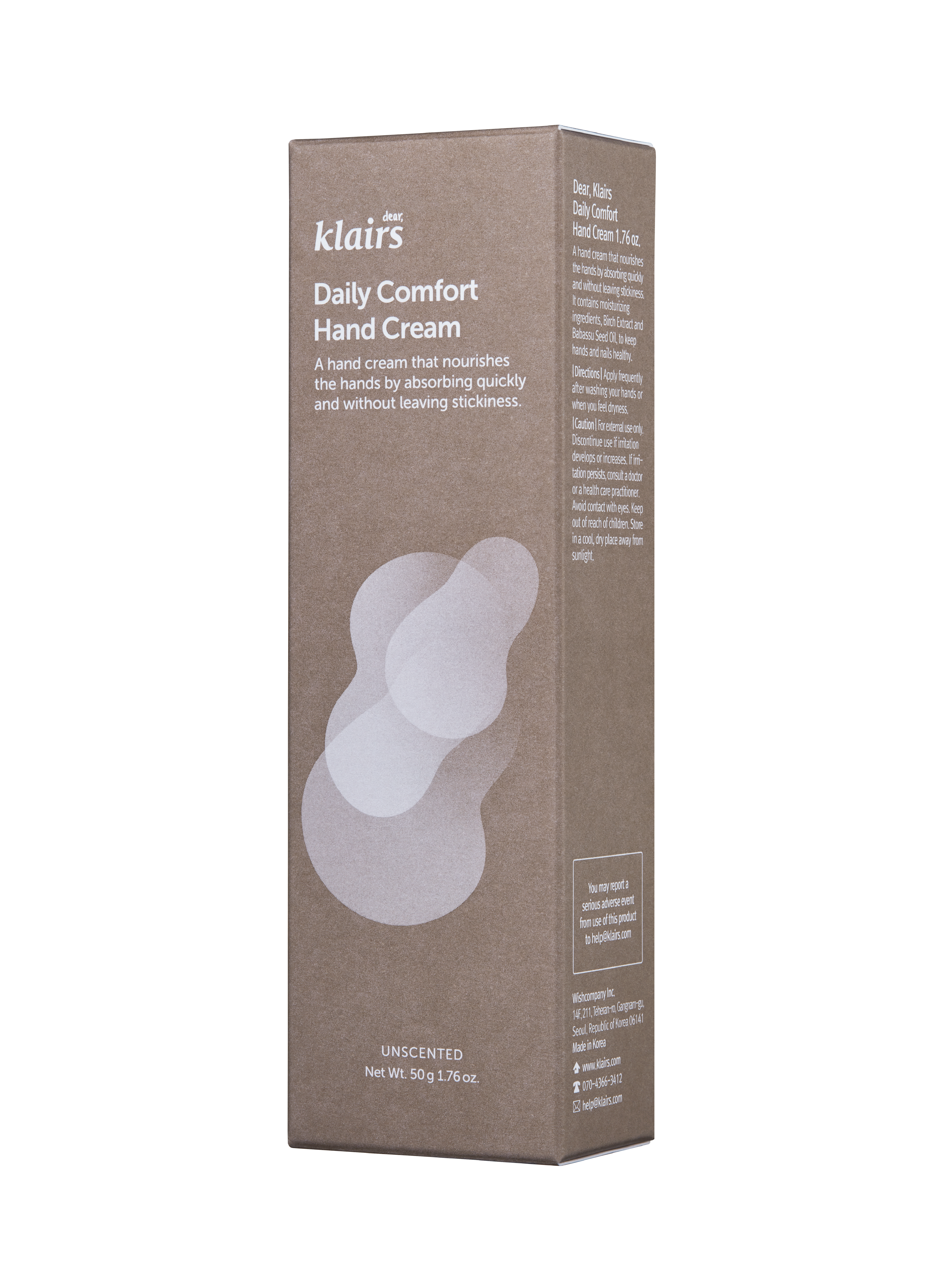 Klairs Daily Comfort Hand Cream, 50 g