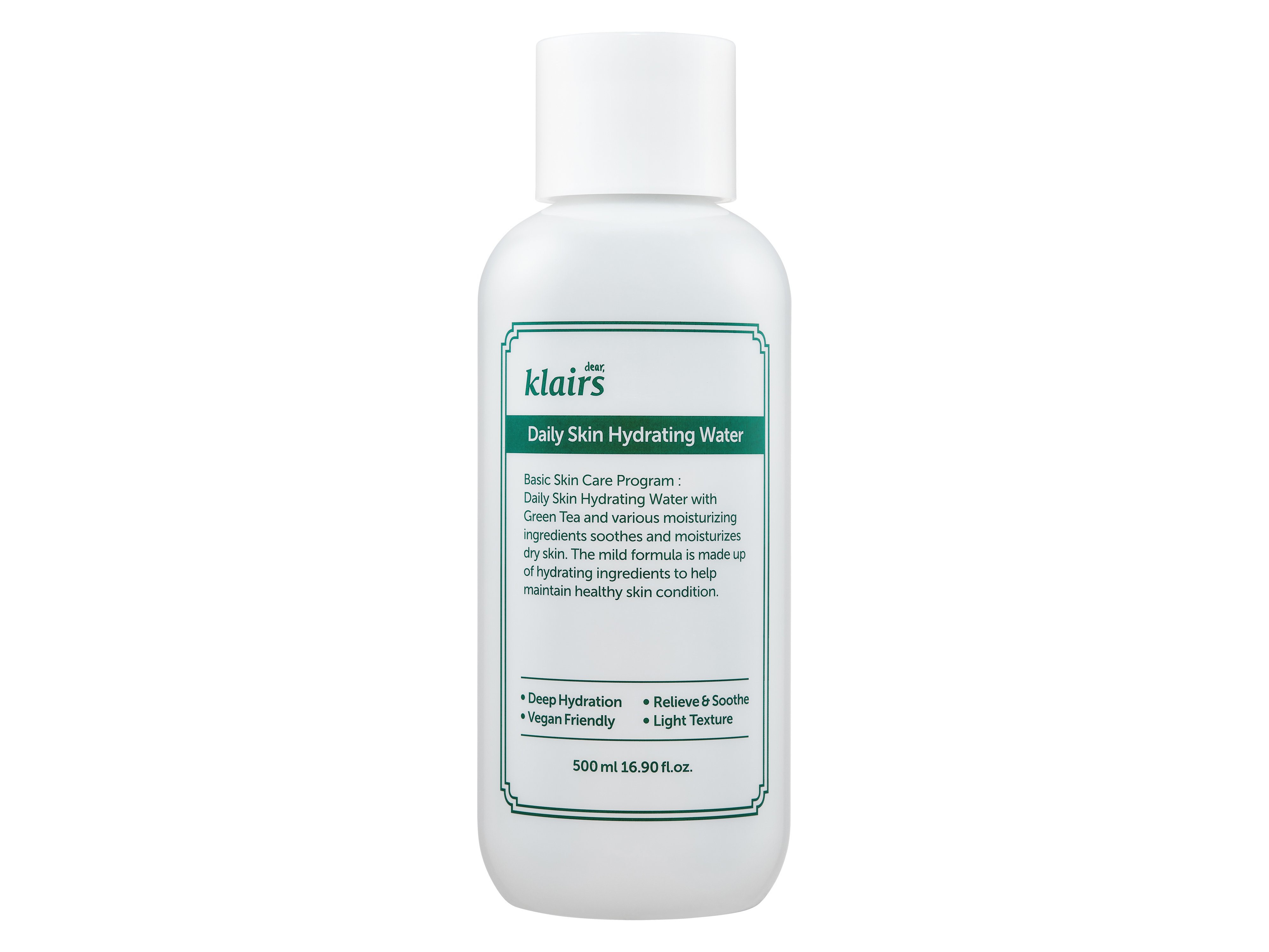 Klairs Daily Skin Hydrating Water, 500 ml