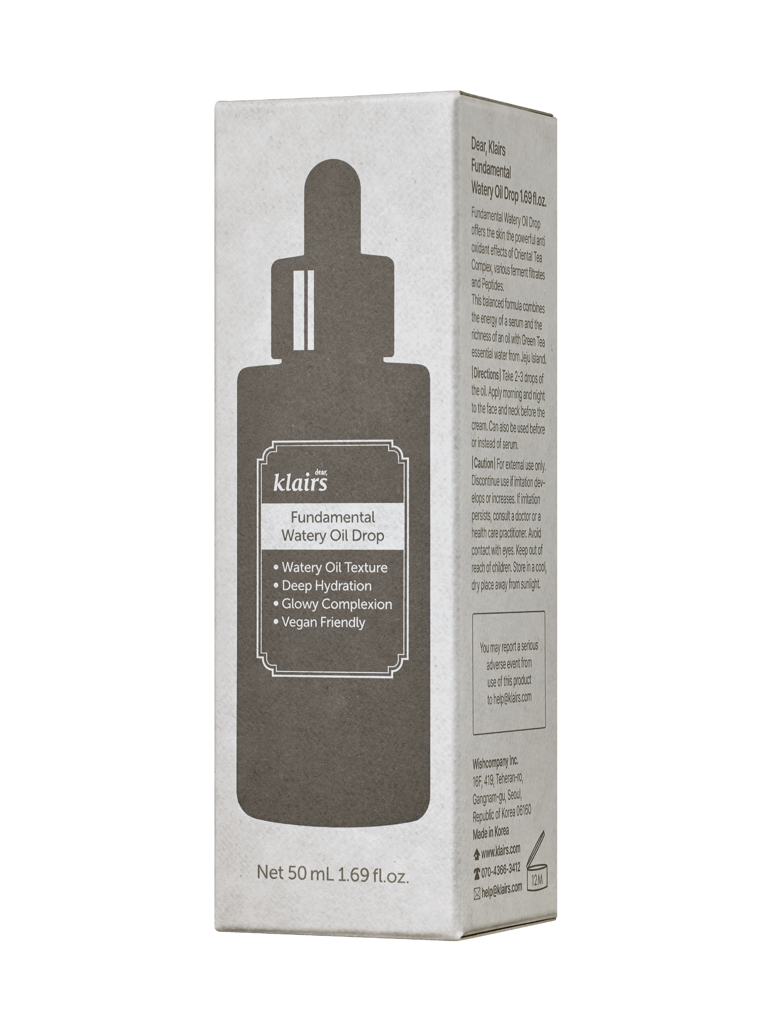 Klairs Fundamental Watery Oil Drop, 50 ml