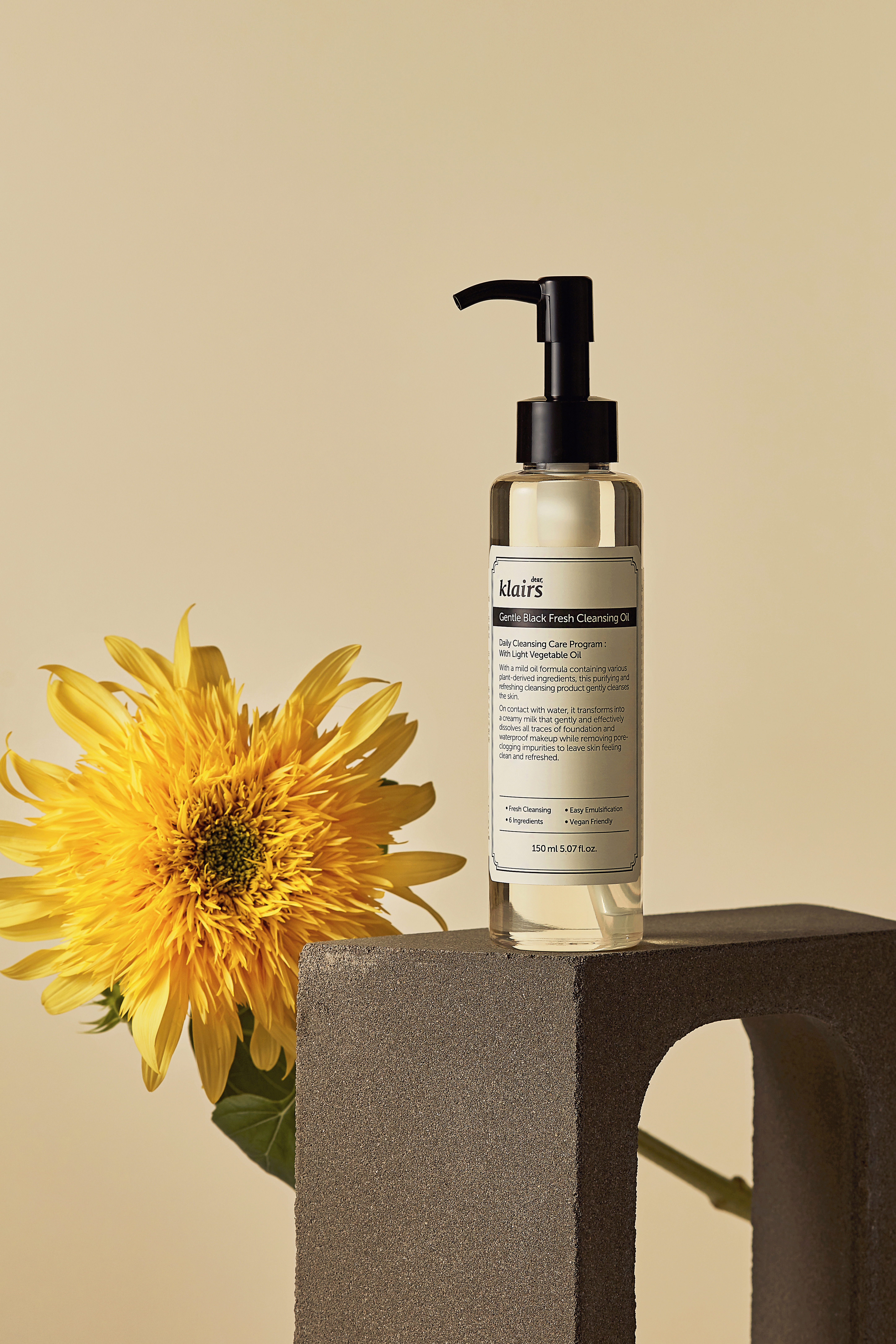 Klairs Gentle Black Fresh Cleansing Oil, 150 ml