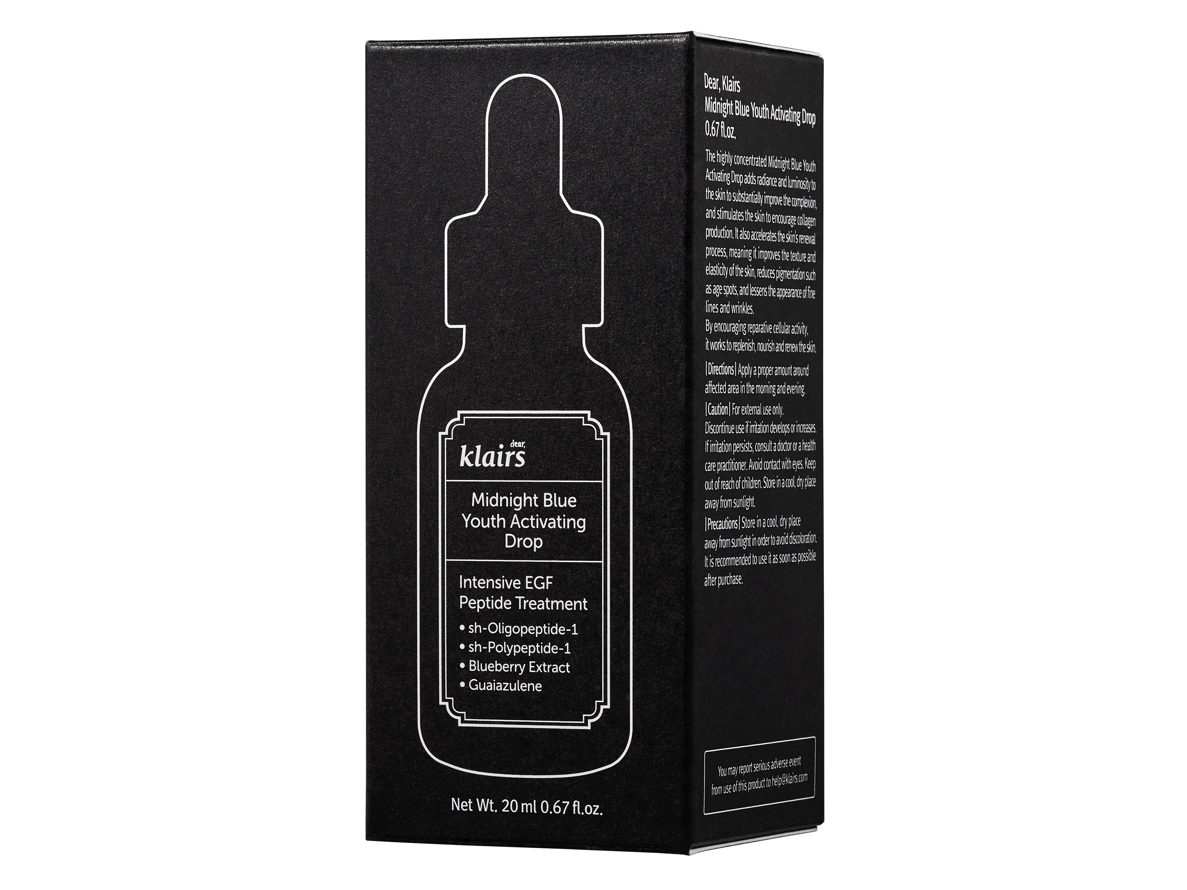 Klairs Midnight Blue Activating Drops, 20 ml