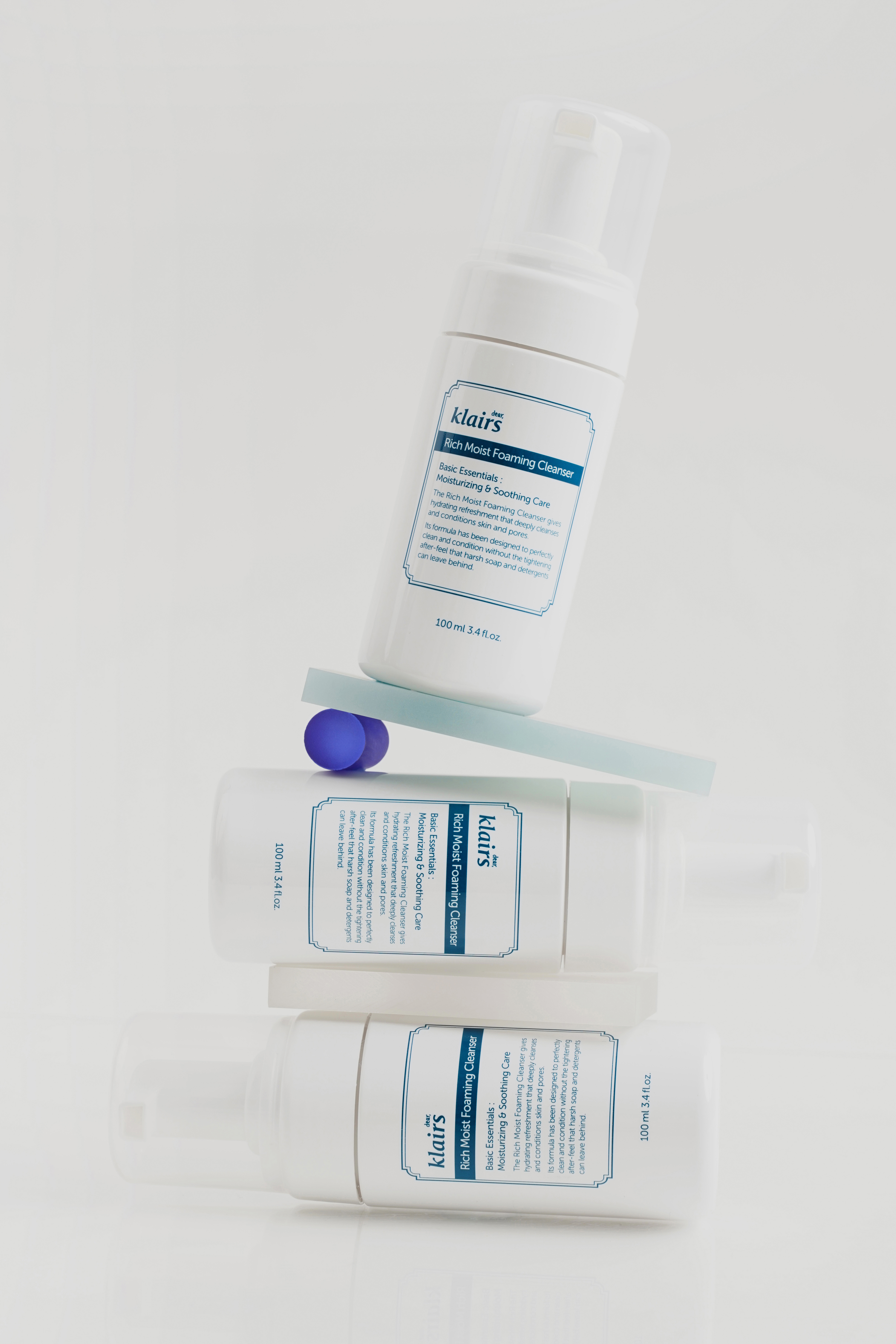 Klairs Rich Moist Foaming Cleanser, 100 ml