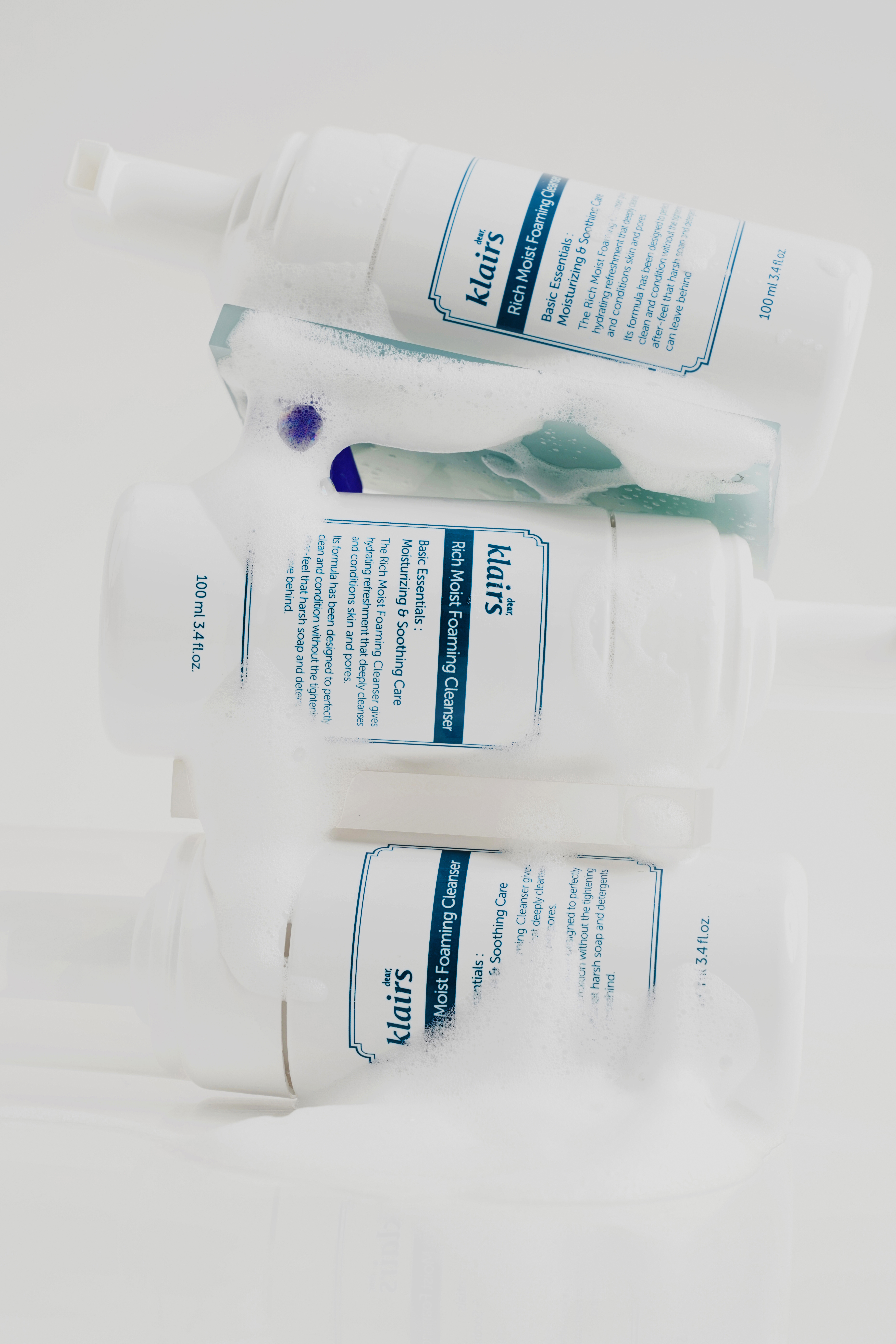 Klairs Rich Moist Foaming Cleanser, 100 ml