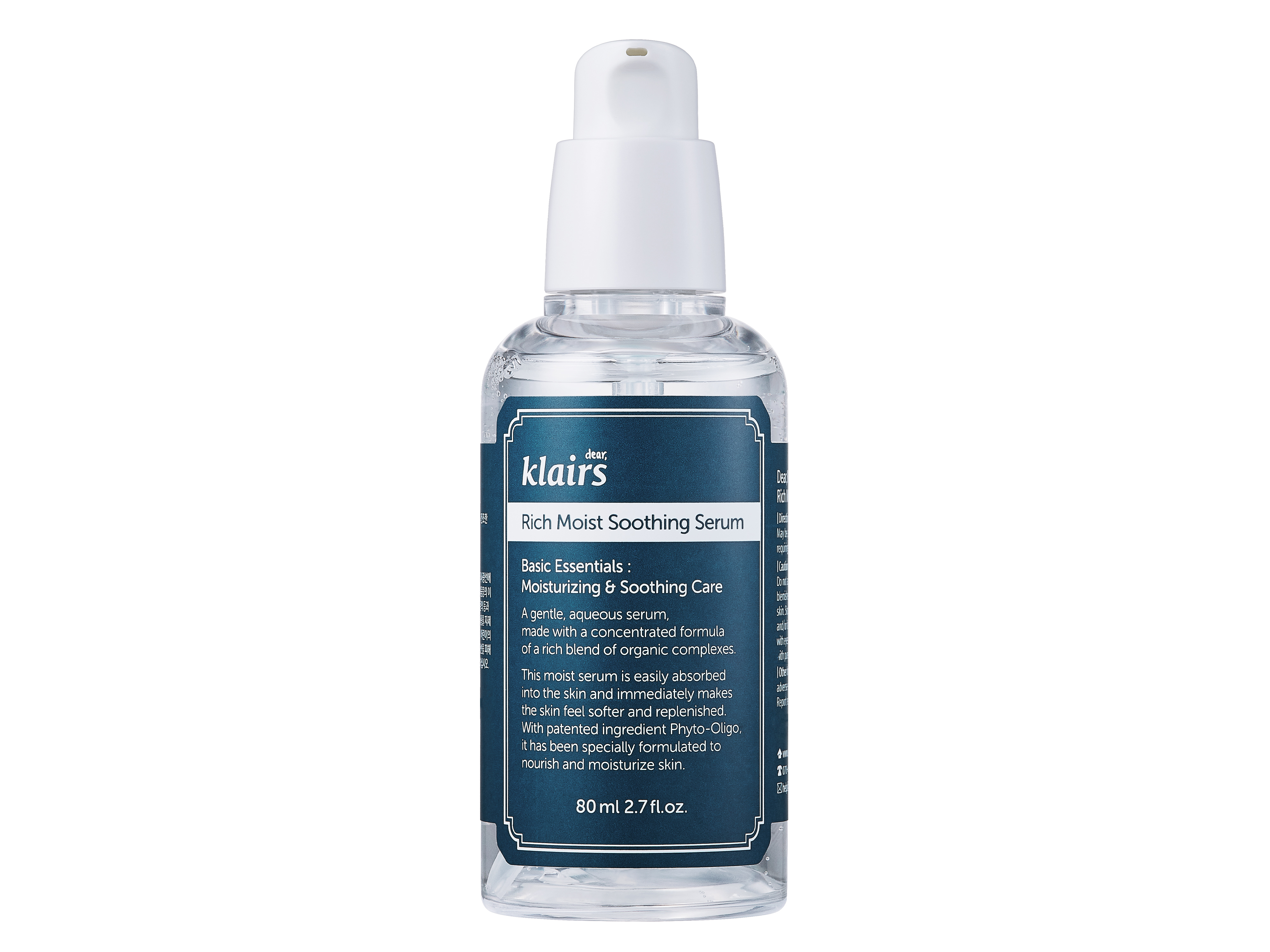 Klairs Rich Moist Soothing Serum, 80 ml