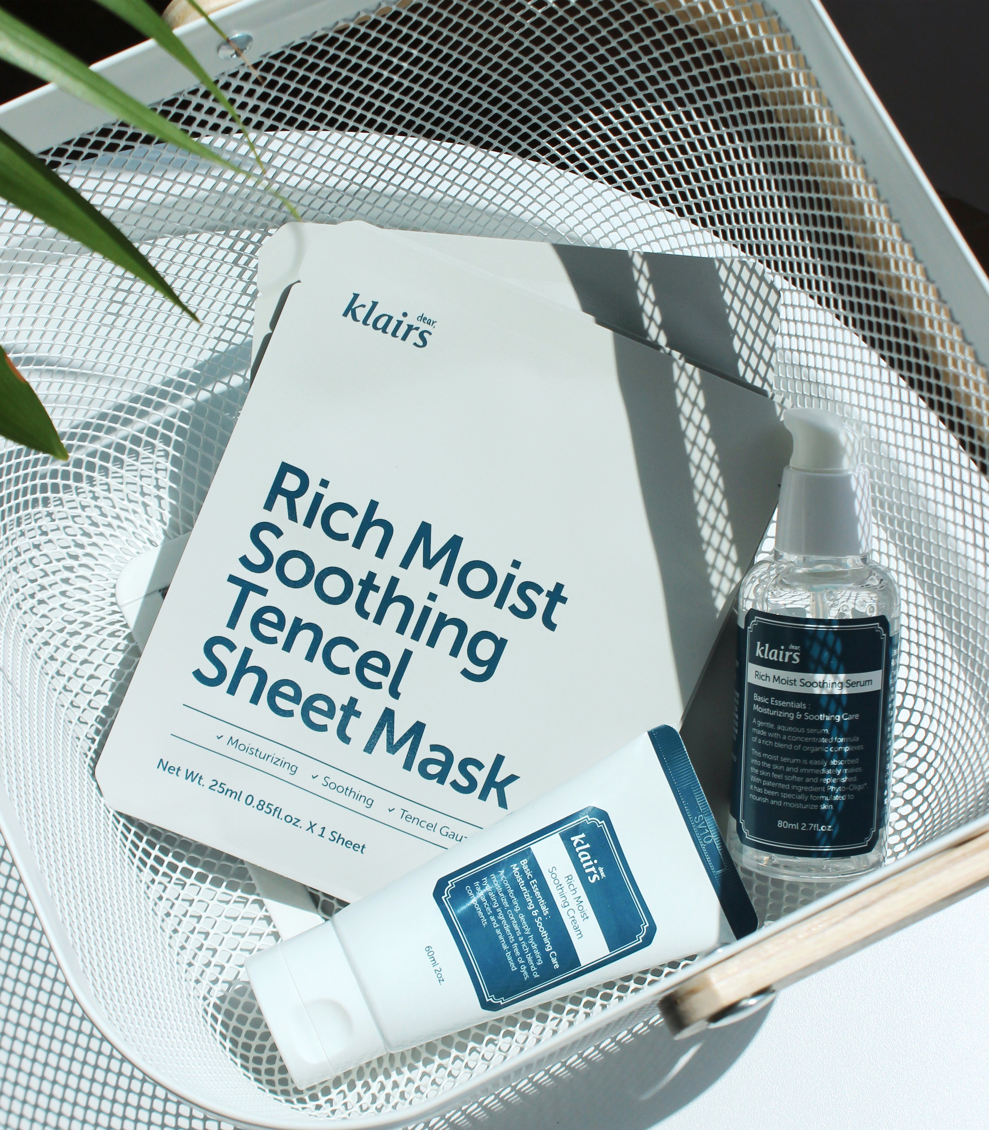Klairs Rich Moist Soothing Tencel Sheet Mask, 1 stk.