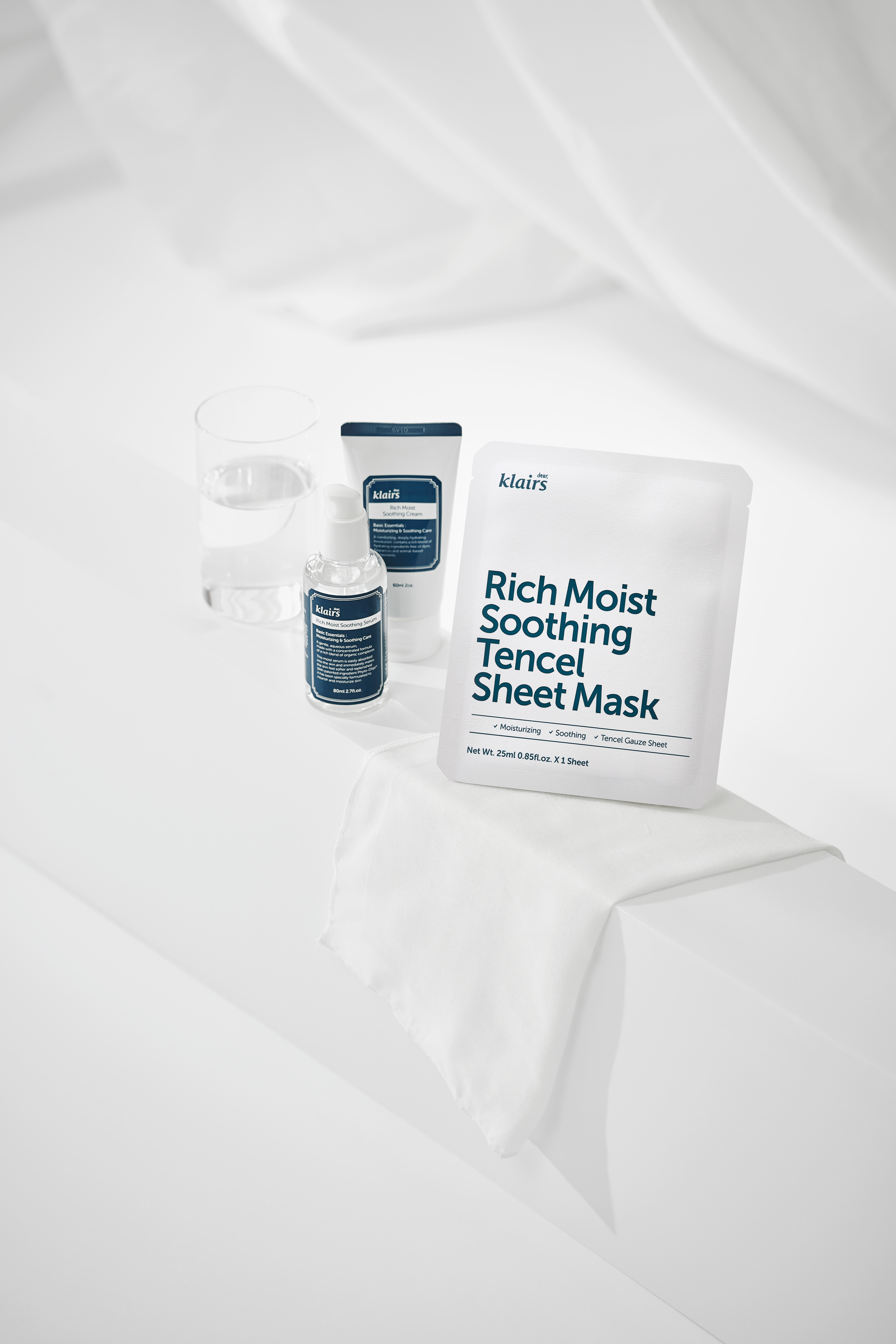 Klairs Rich Moist Soothing Tencel Sheet Mask, 1 stk.