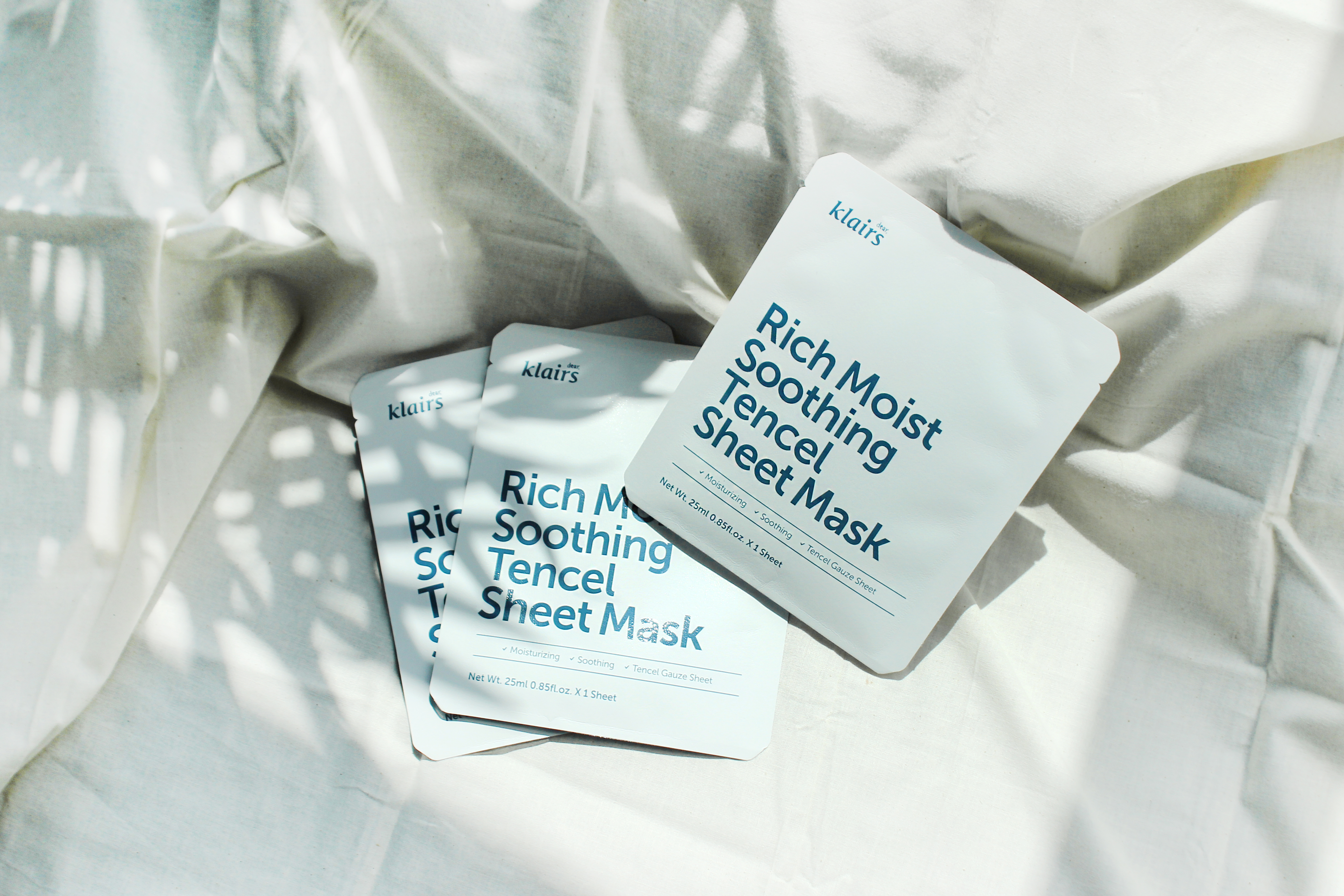Klairs Rich Moist Soothing Tencel Sheet Mask, 1 stk.
