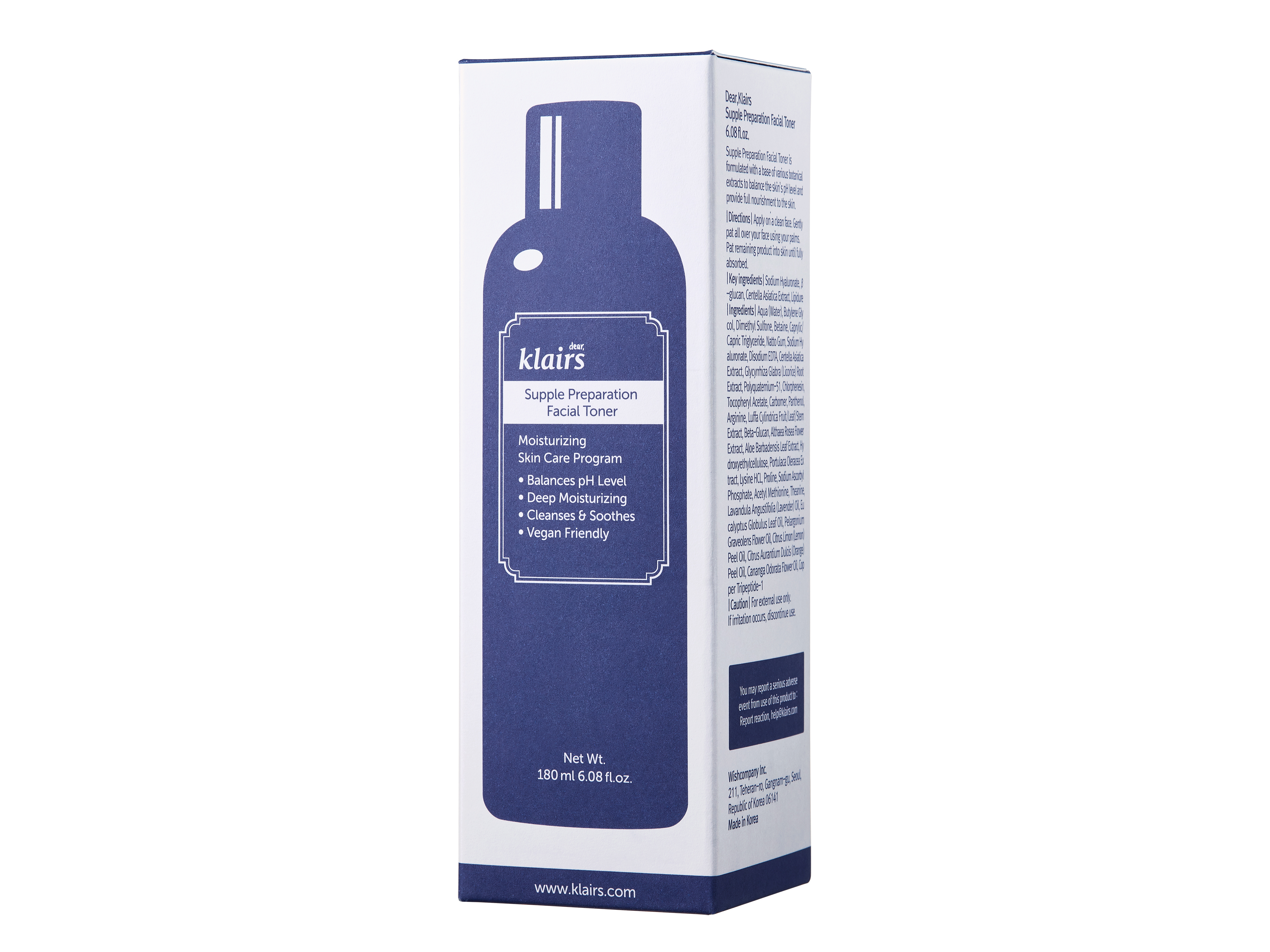 Klairs Supple Preparation Facial Toner, 180 ml