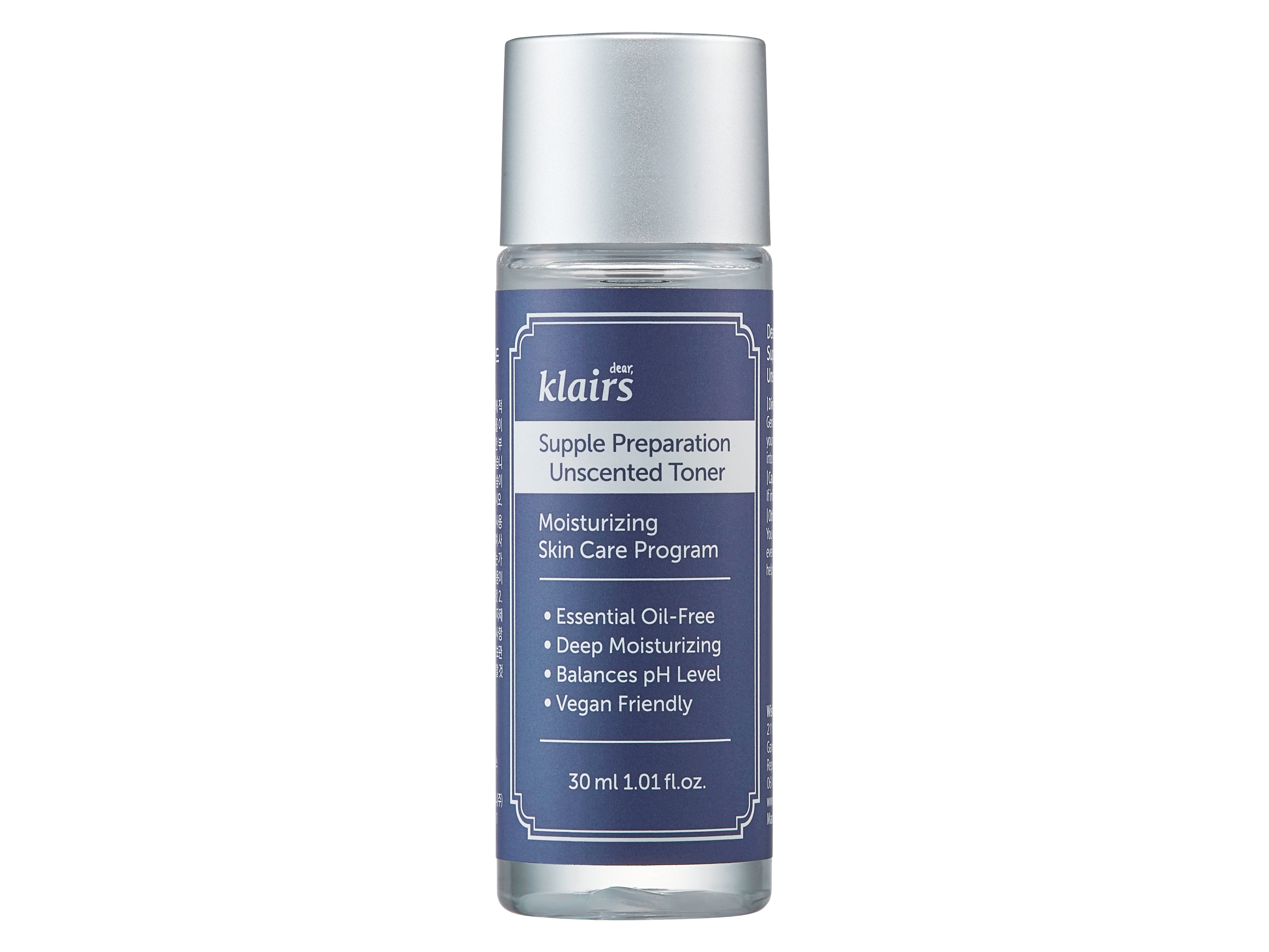 Klairs Supple Preparation Unscented Toner, 30 ml