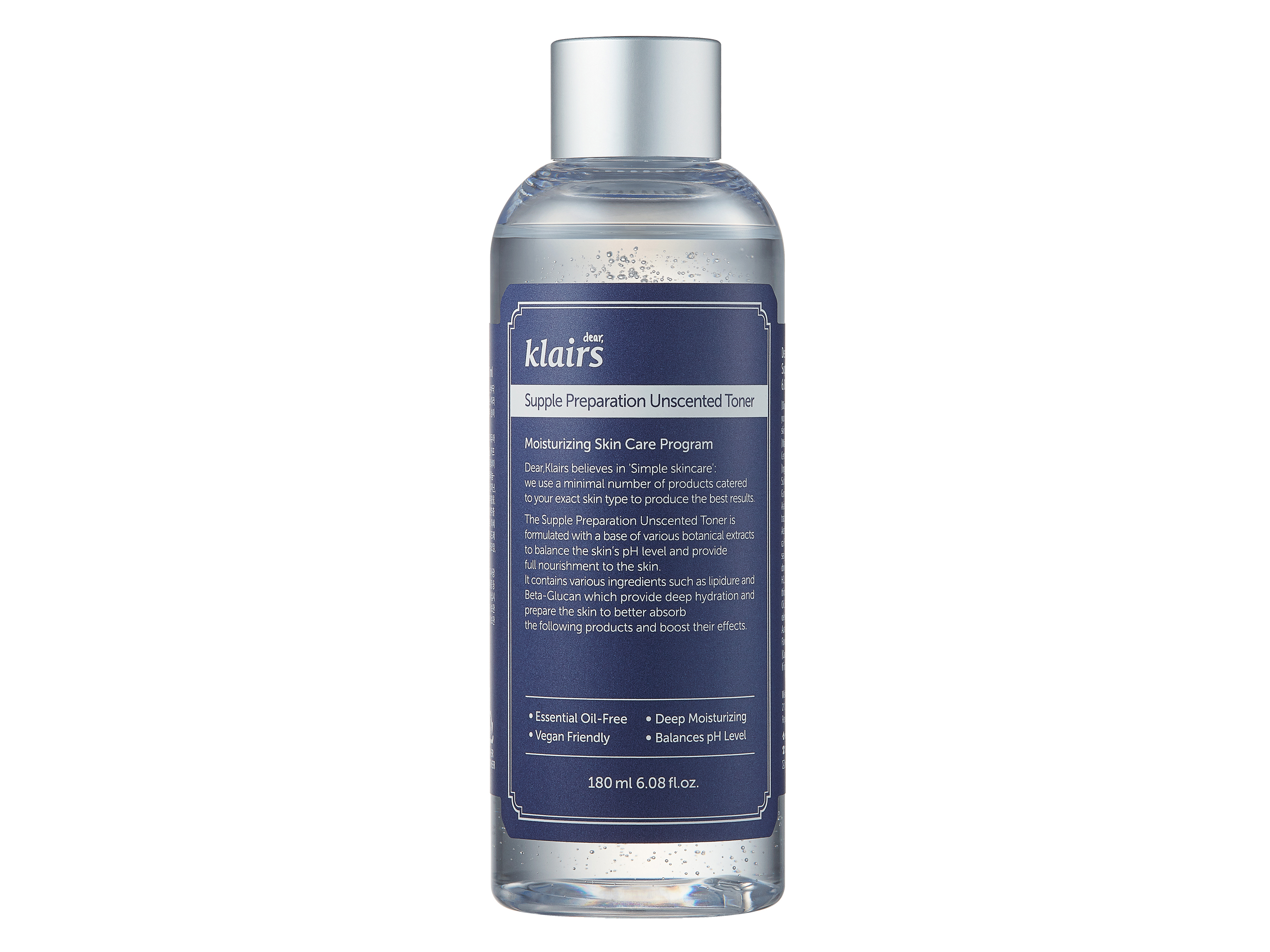 Klairs Supple Preparation Unscented Toner, 180 ml