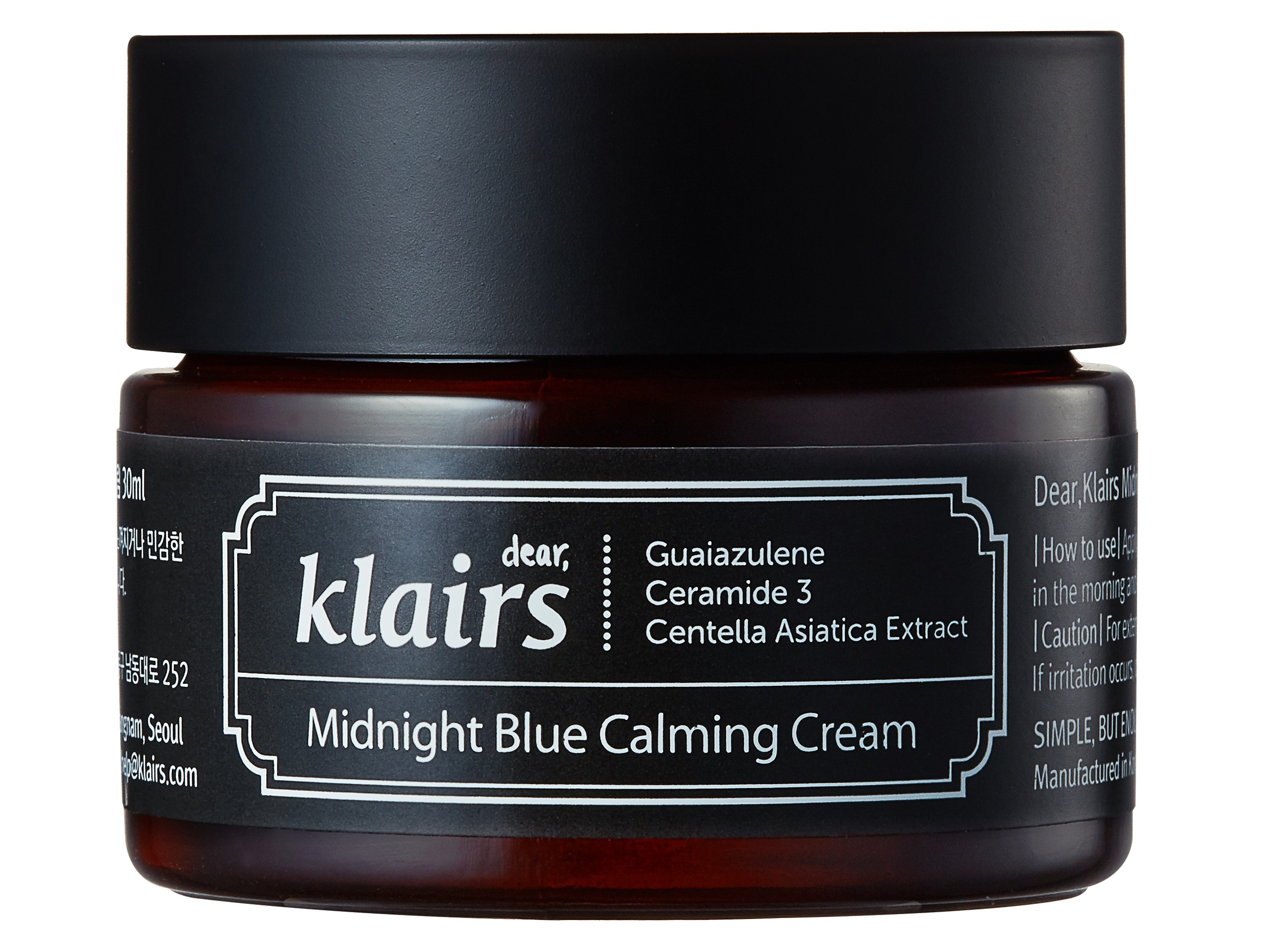 Klairs Midnight Blue Calming Cream, 30 ml