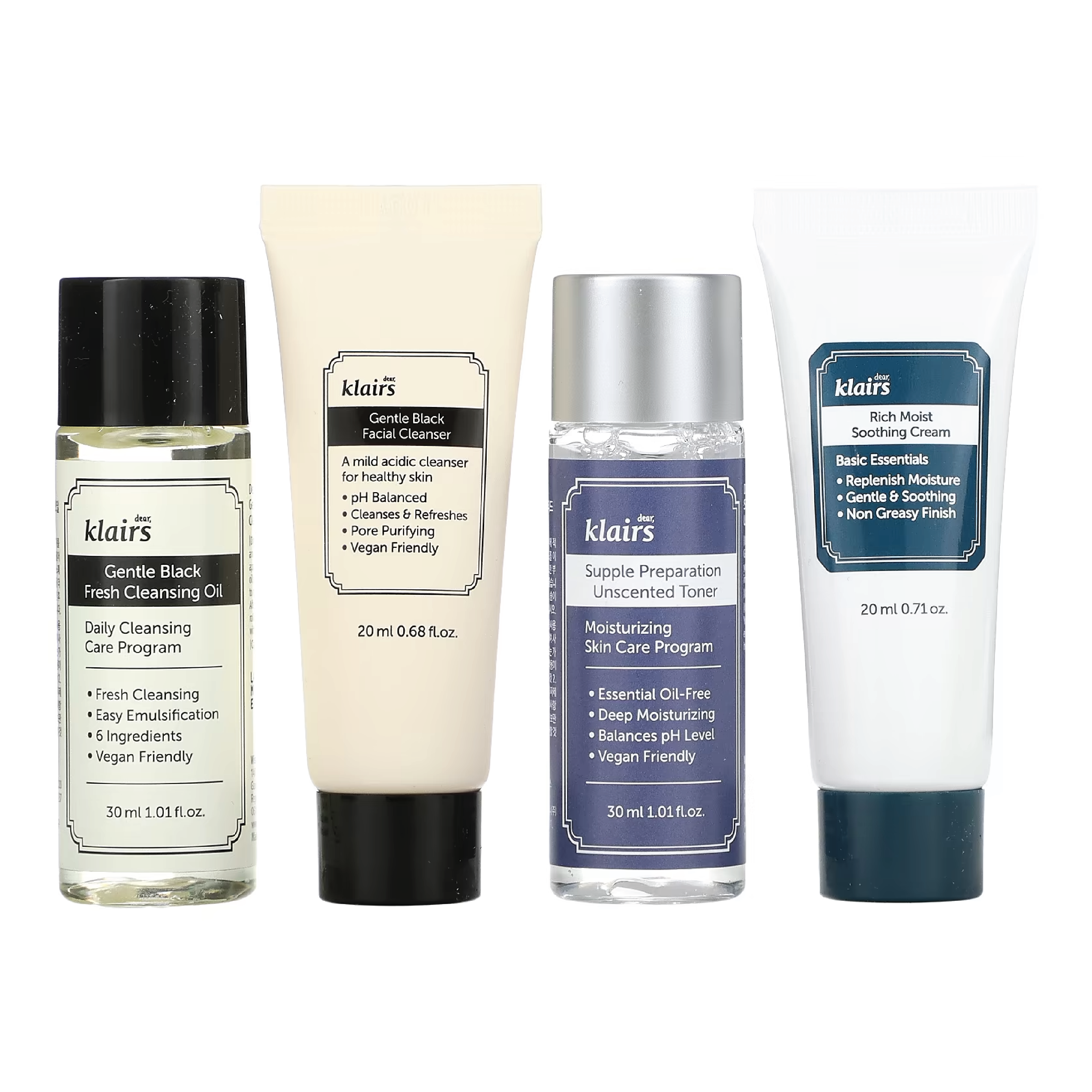 Klairs Skincare Trial Kit, 1 sett