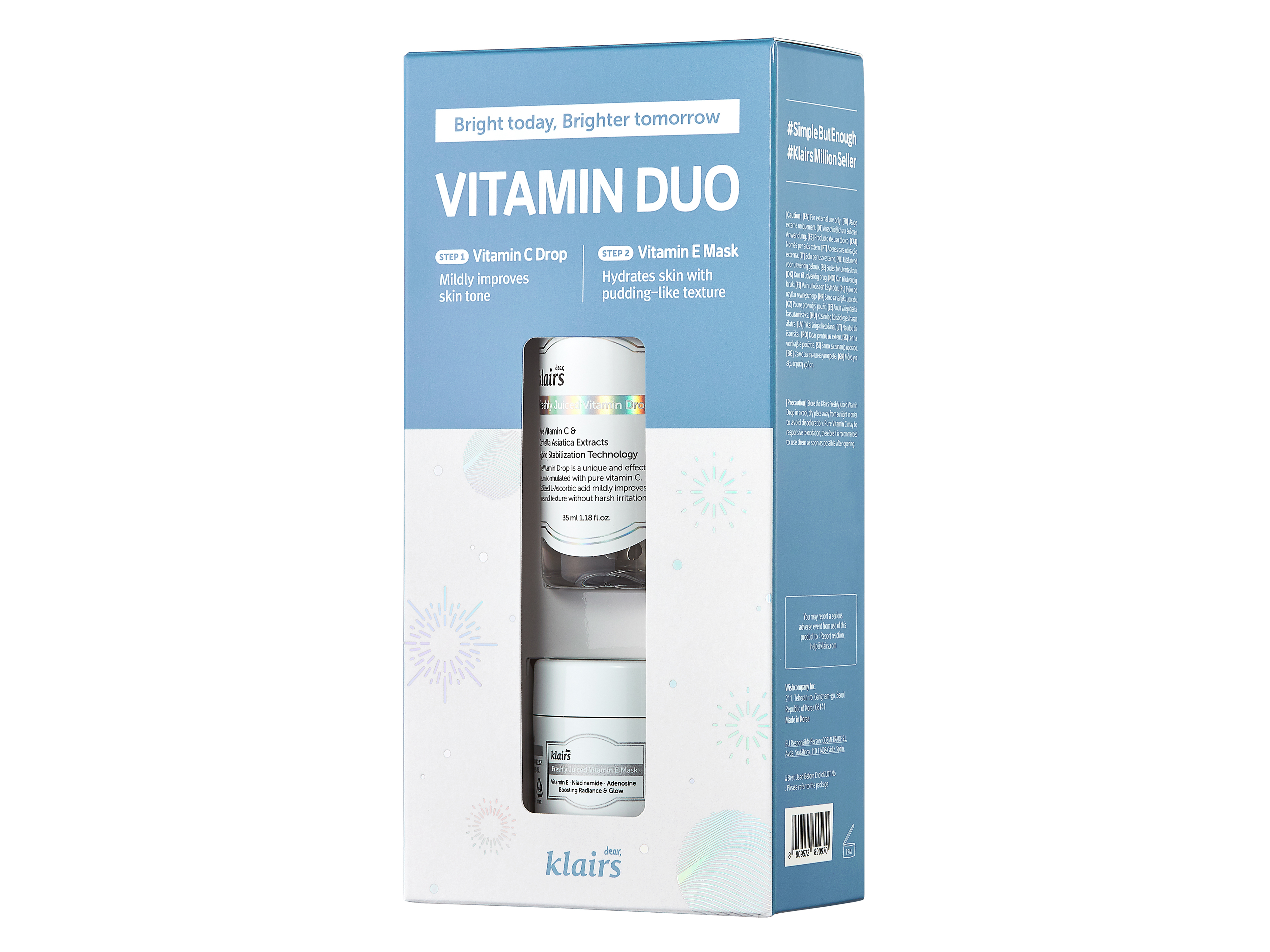 Klairs Vitamin Duo Gave, 1 sett