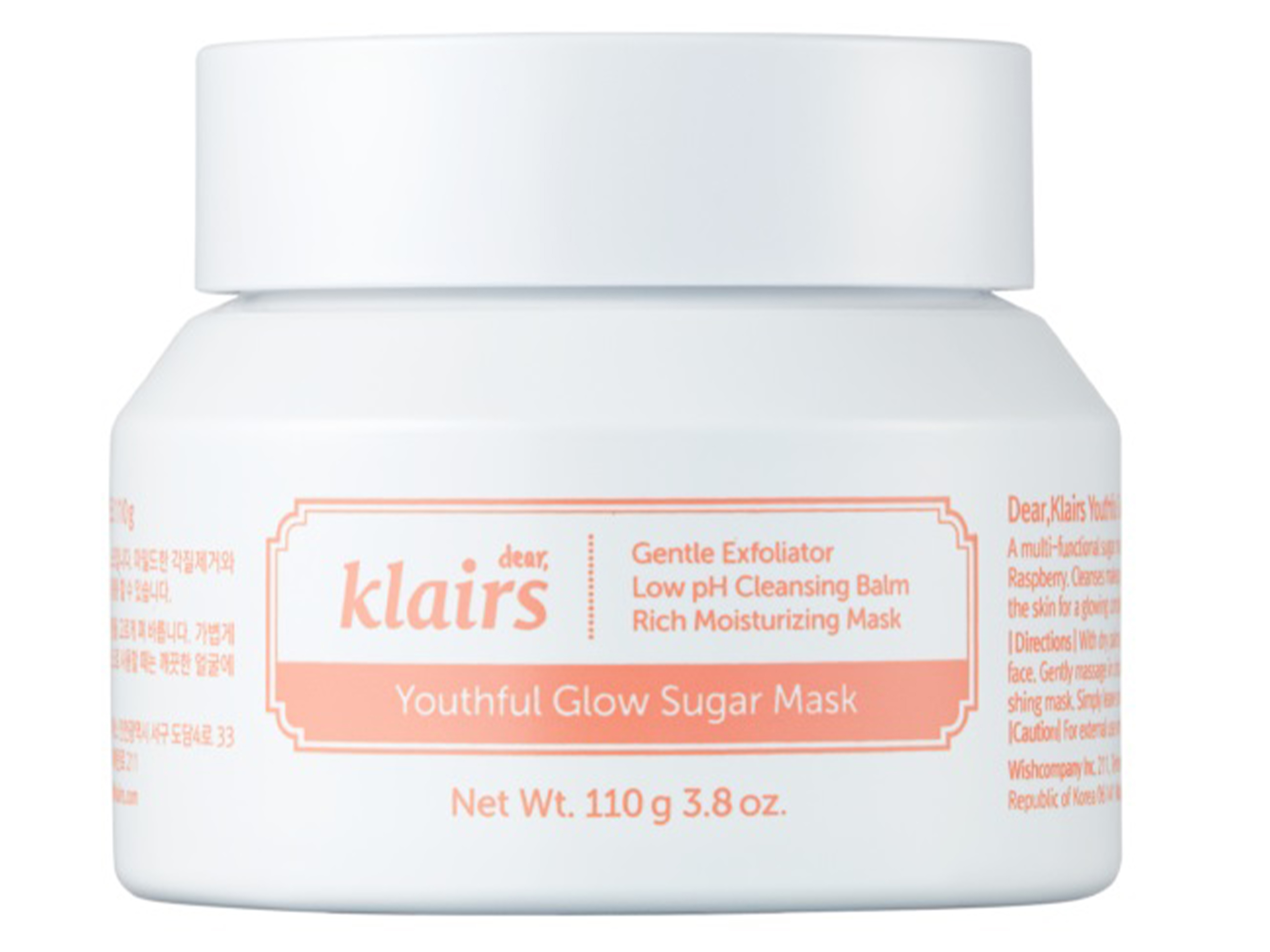 Klairs Youthful Glow Sugar Mask, 110 g