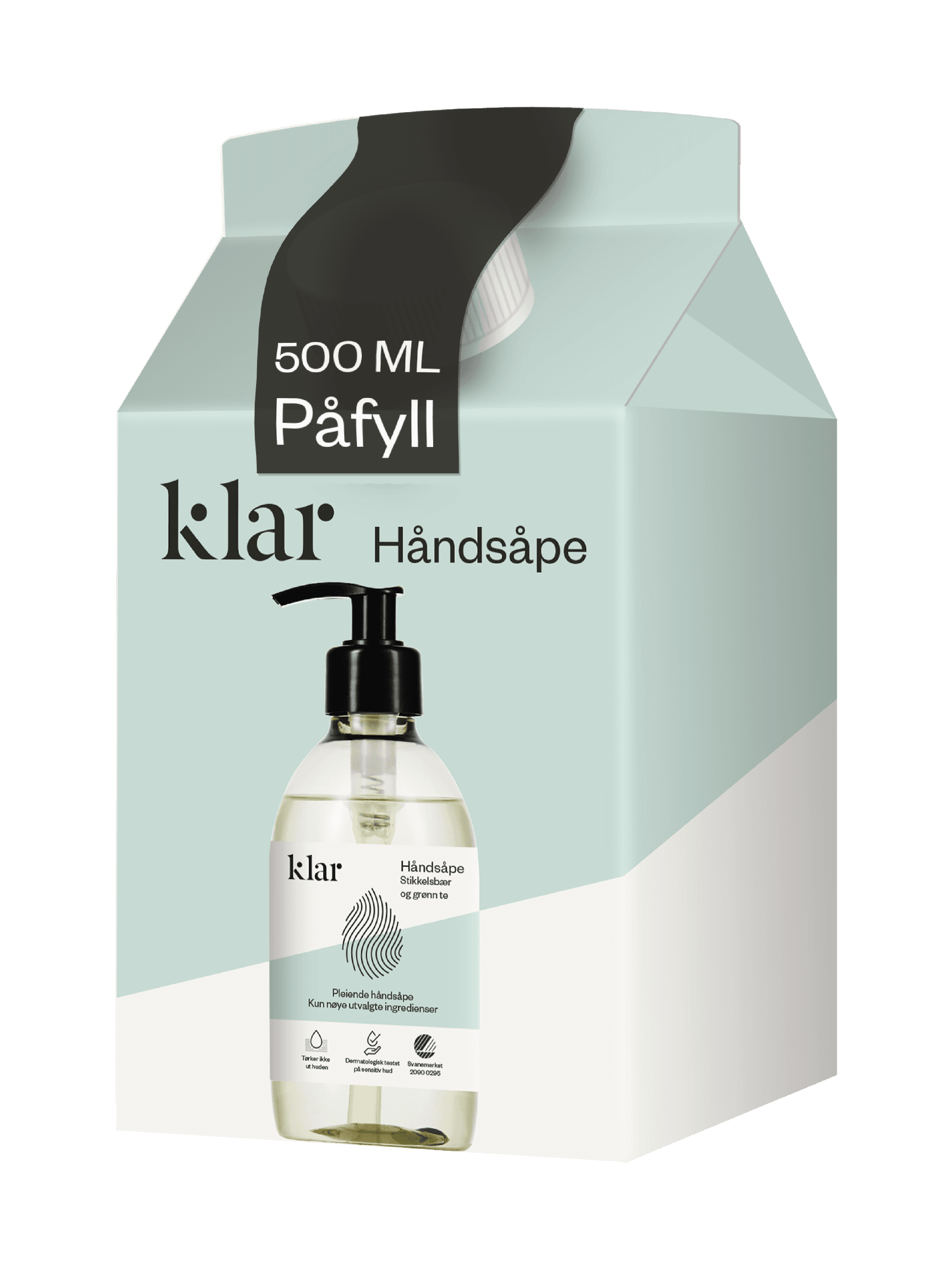 Klar Håndsåpe Refill, 500 ml