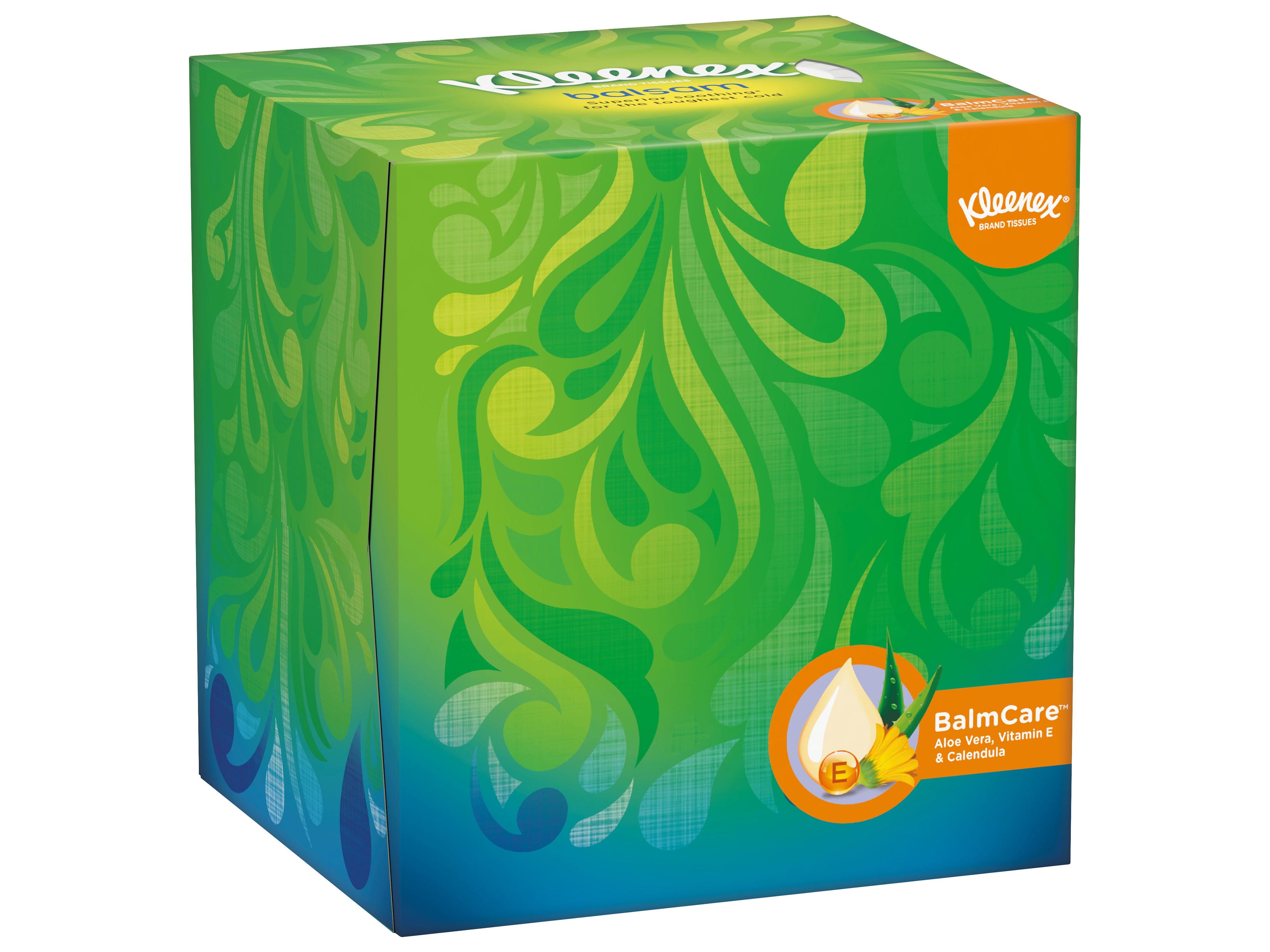 Kleenex Balsam Lommetørkler Kube, 1 stk.