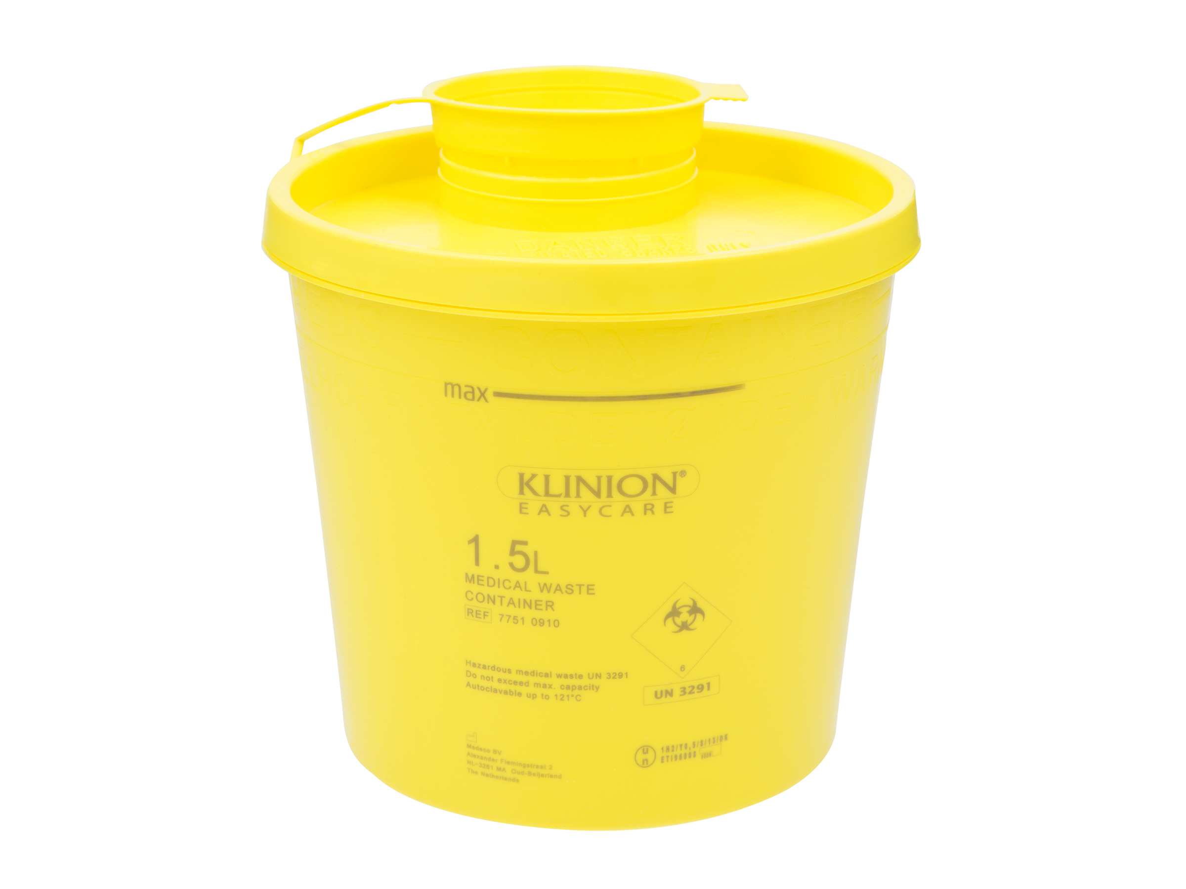 Klinion Easycare kanylebøtte, 1,5 liter, 1 stk.