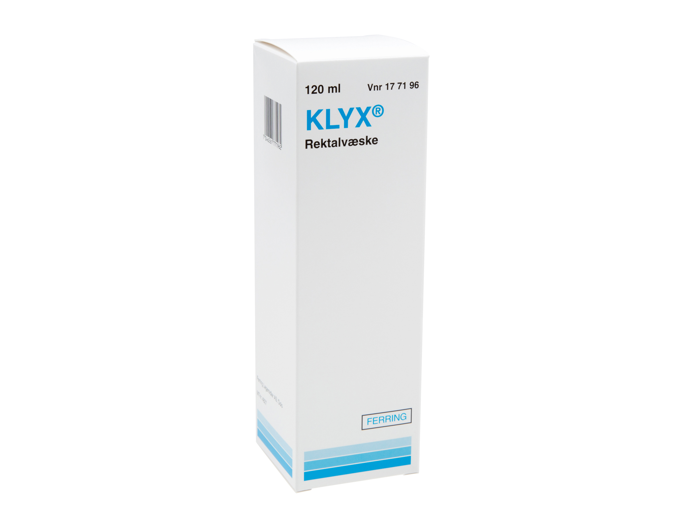 Klyx Rektalvæske (klystèr), 120 ml.