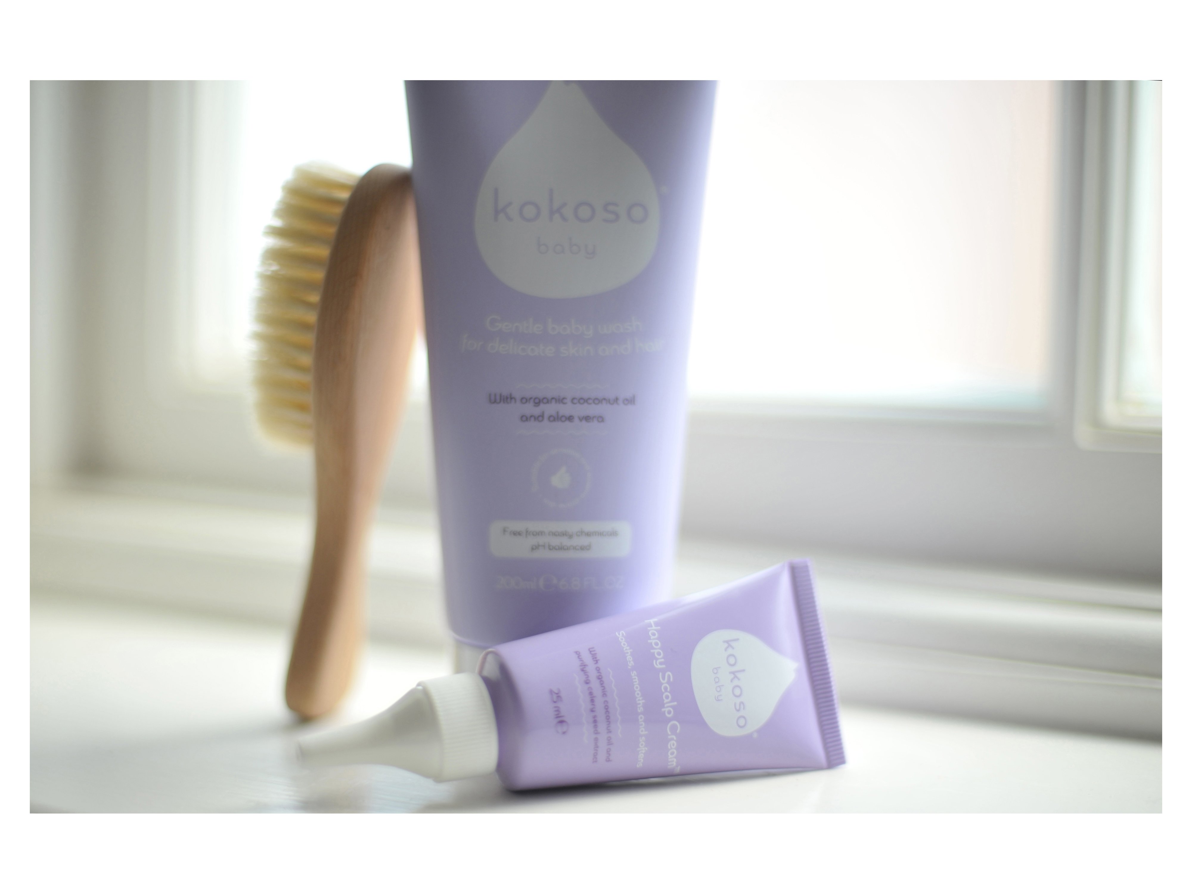 Kokoso Baby naturbørste, 1 stk.