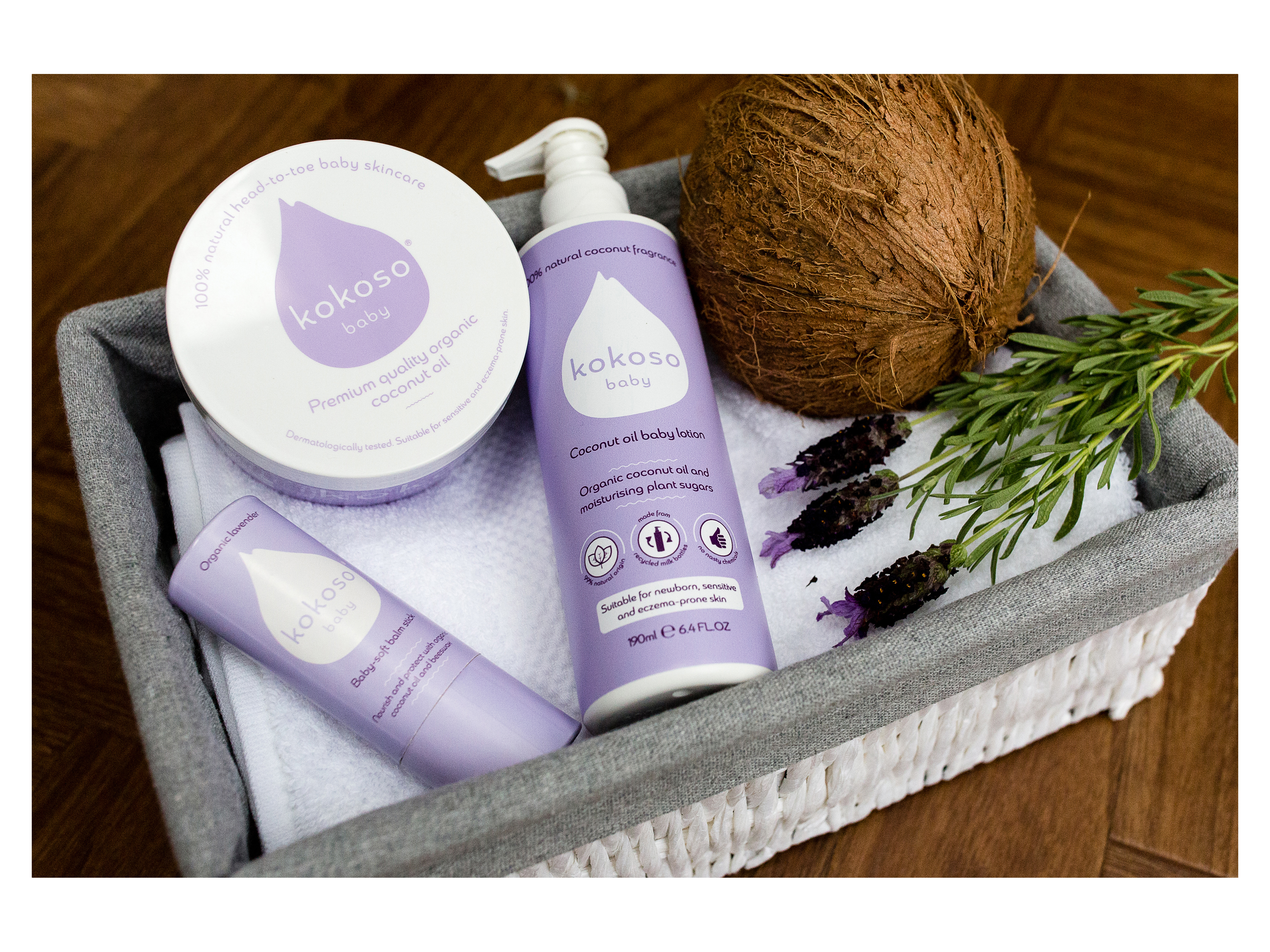 Kokoso Baby Økologisk Premium Kokosolje, 70 g