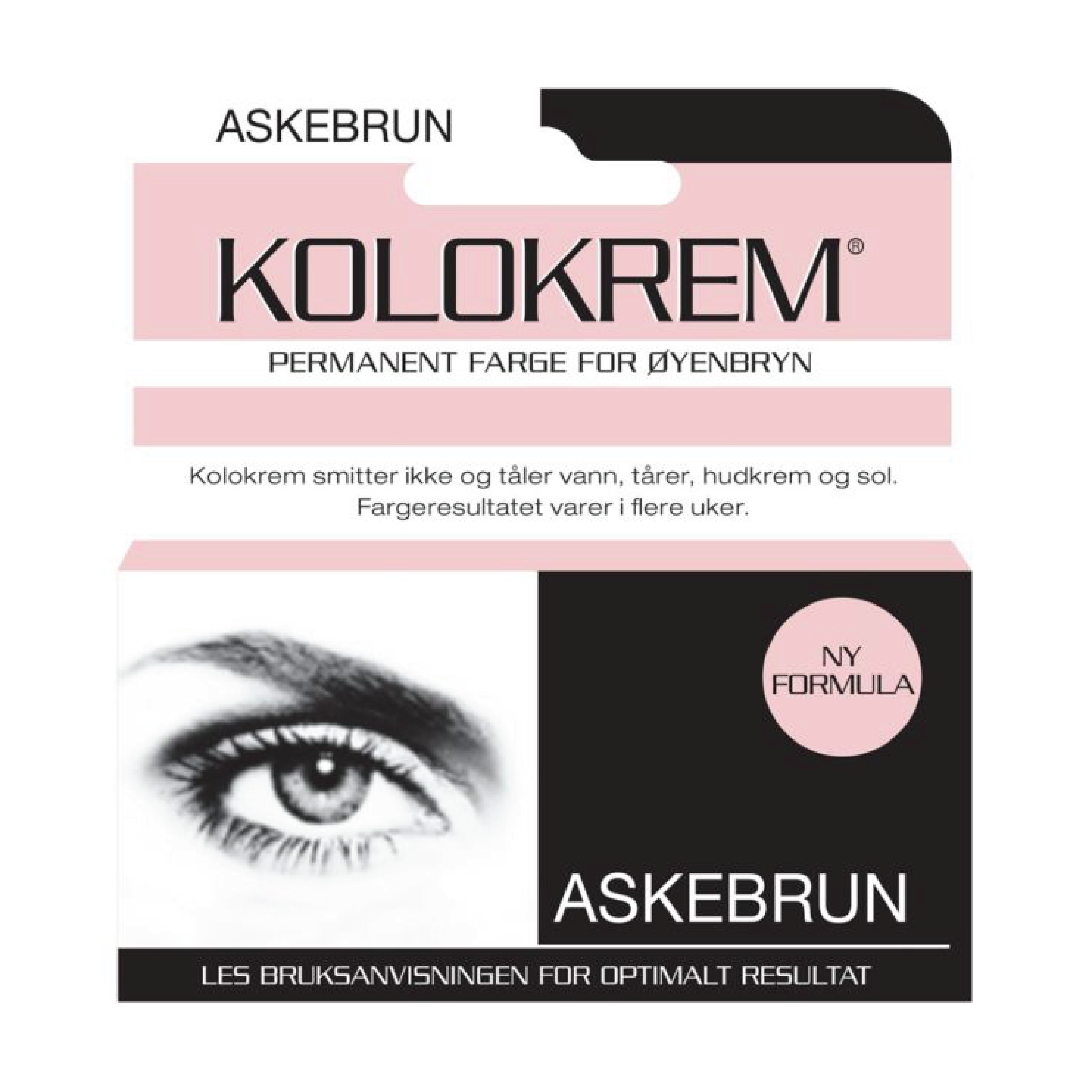 Kolokrem Øyenbrynsfarge, Askbrun, 1 stk.