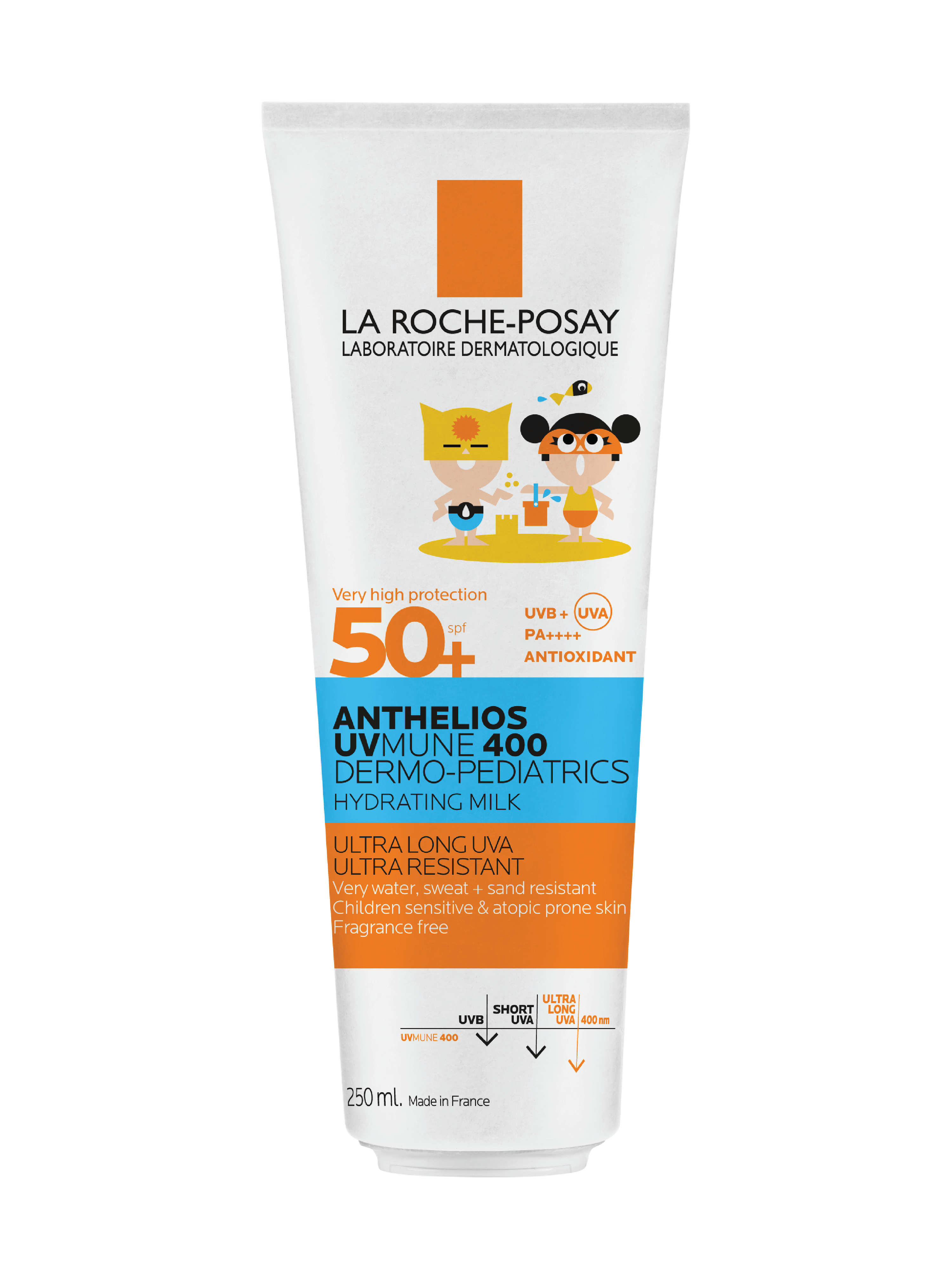 La Roche-Posay Anthelios UVMUNE 400 Kids Hydrating Milk SPF50+, 250 ml