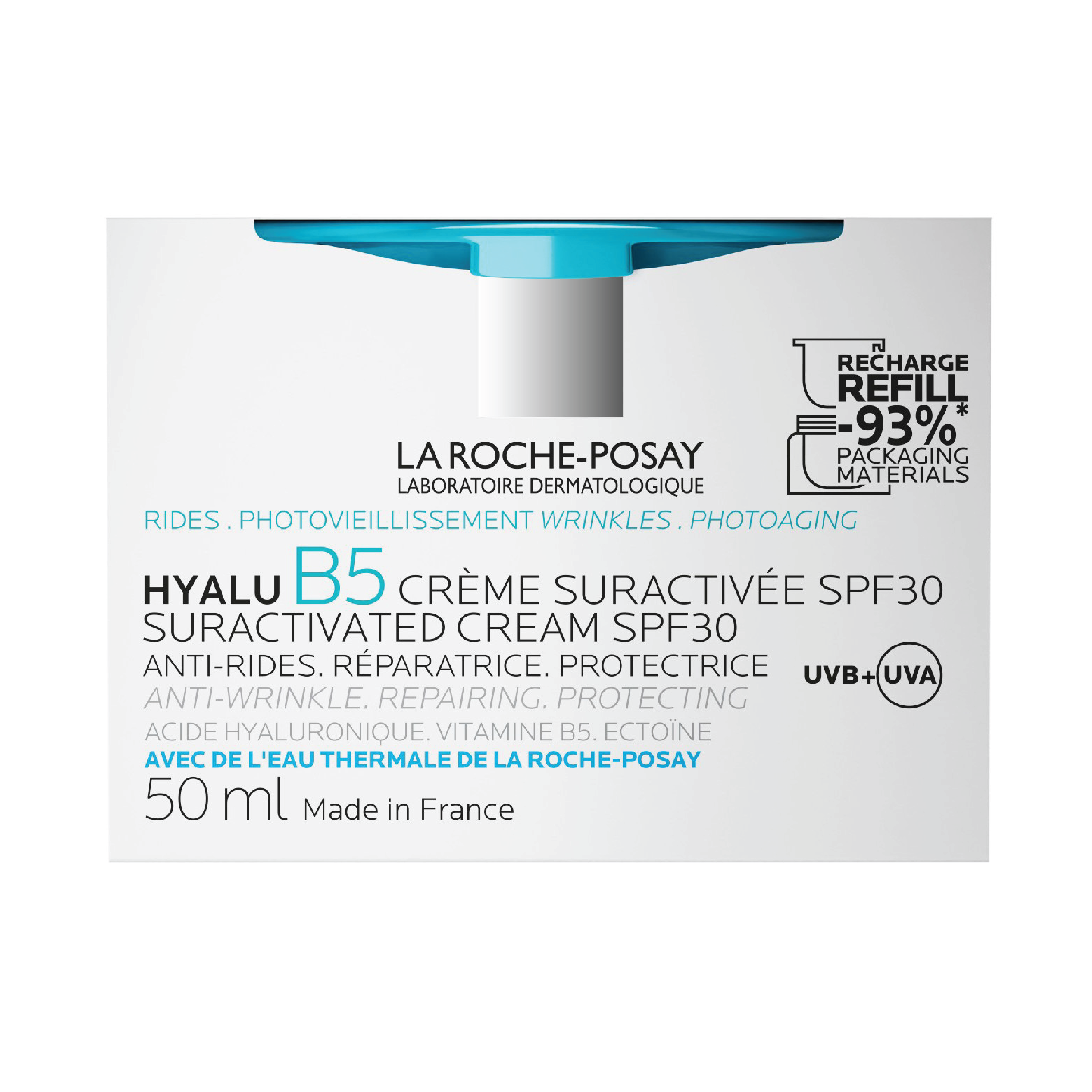 La Roche-Posay Hyalu B5 Suractivated Cream SPF30 Refill, 50 ml