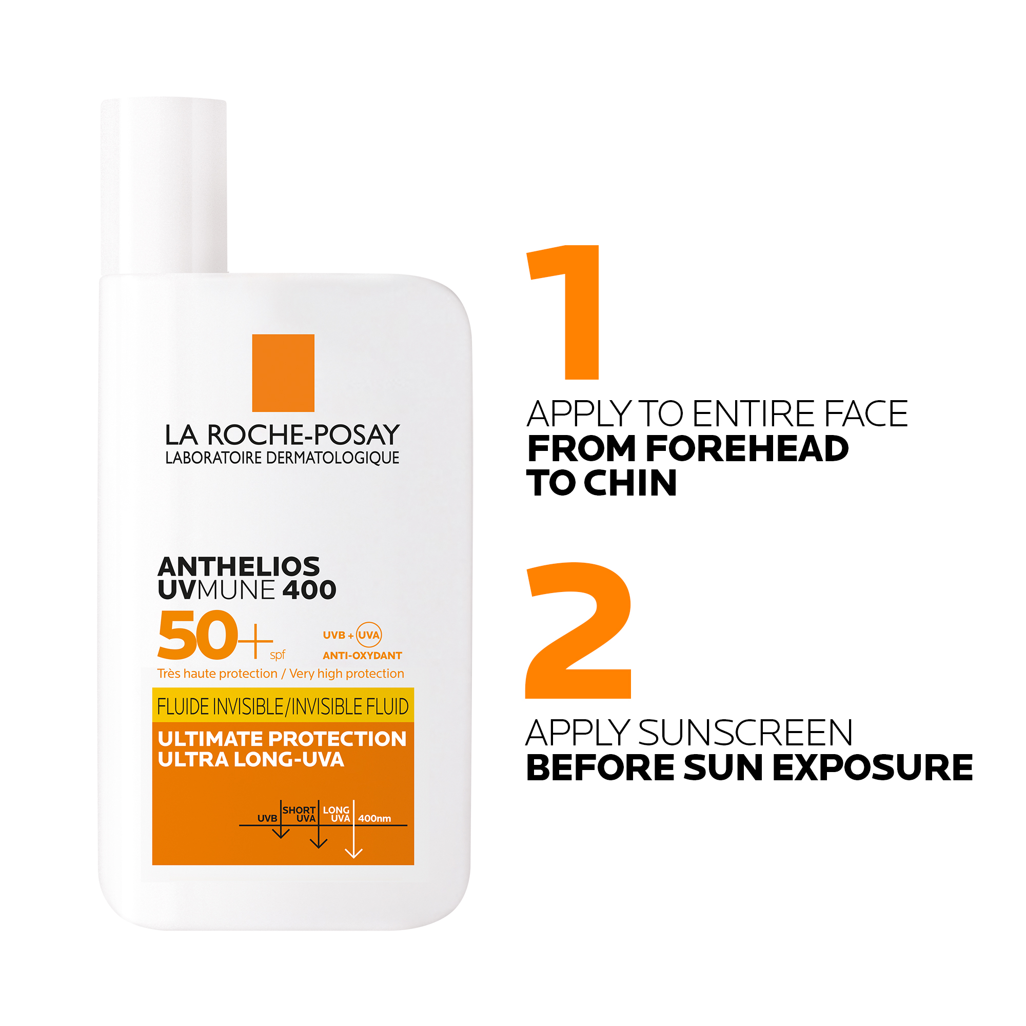 La Roche-Posay Anthelios Uvmune Ultra Light SPF50+, 50 ml