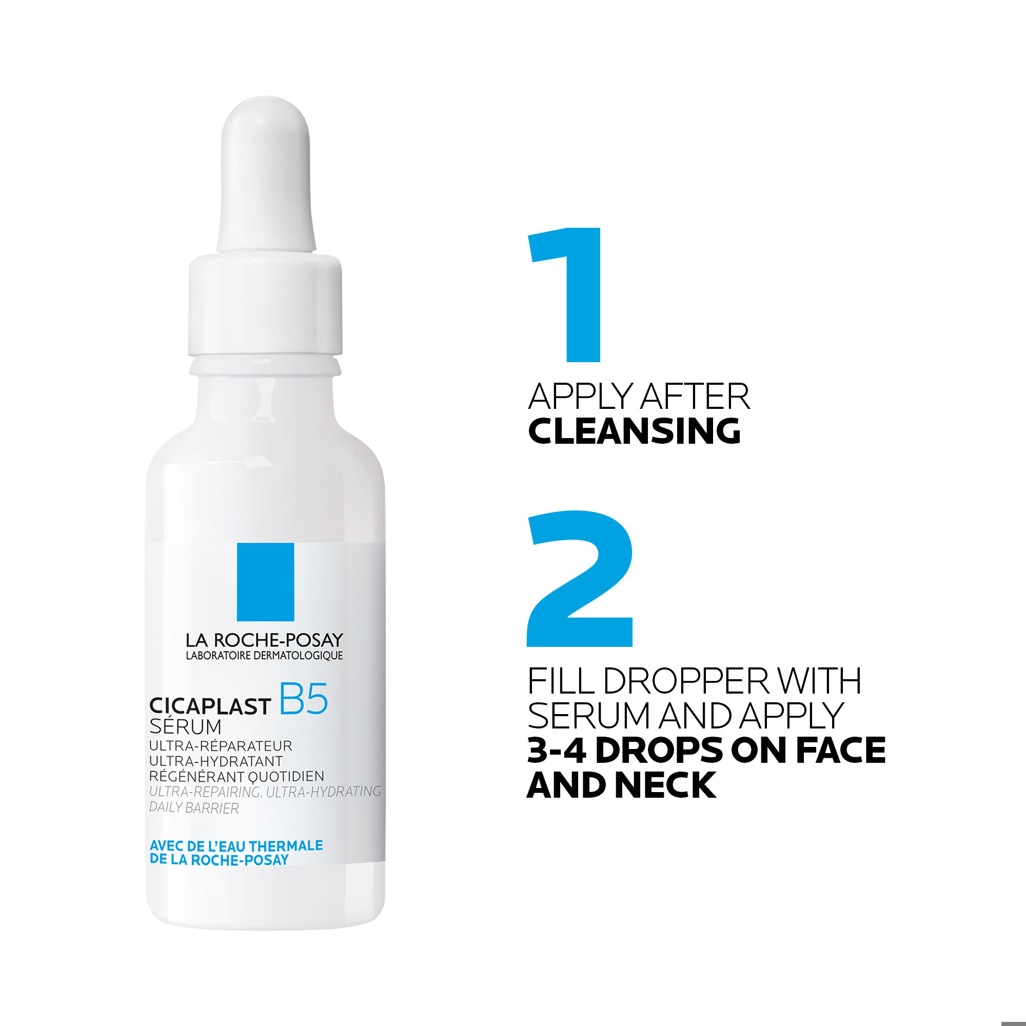 La Roche-Posay Cicaplast B5 Serum, 30 ml
