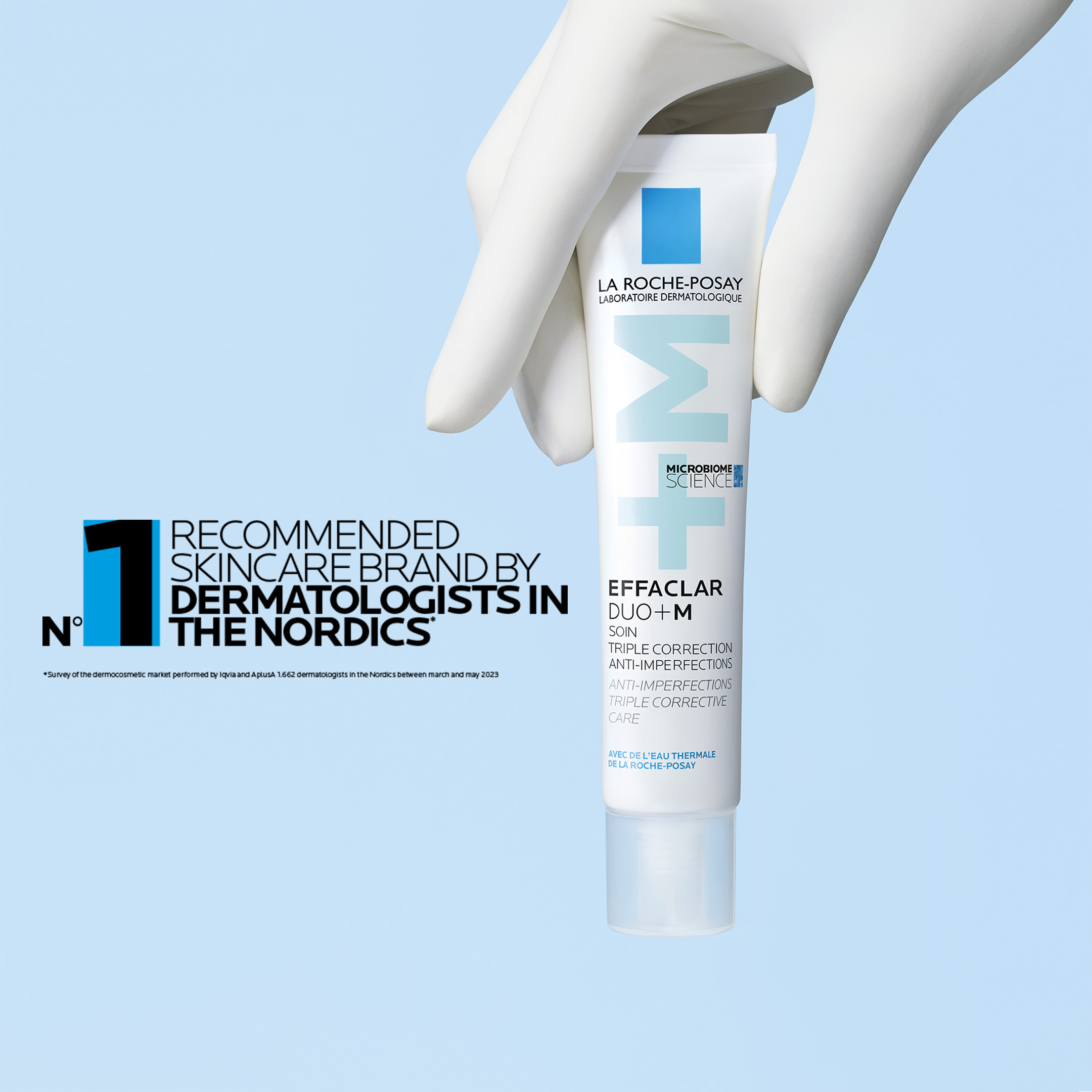 La Roche-Posay Effaclar DUO+M Ansiktskrem, 40 ml