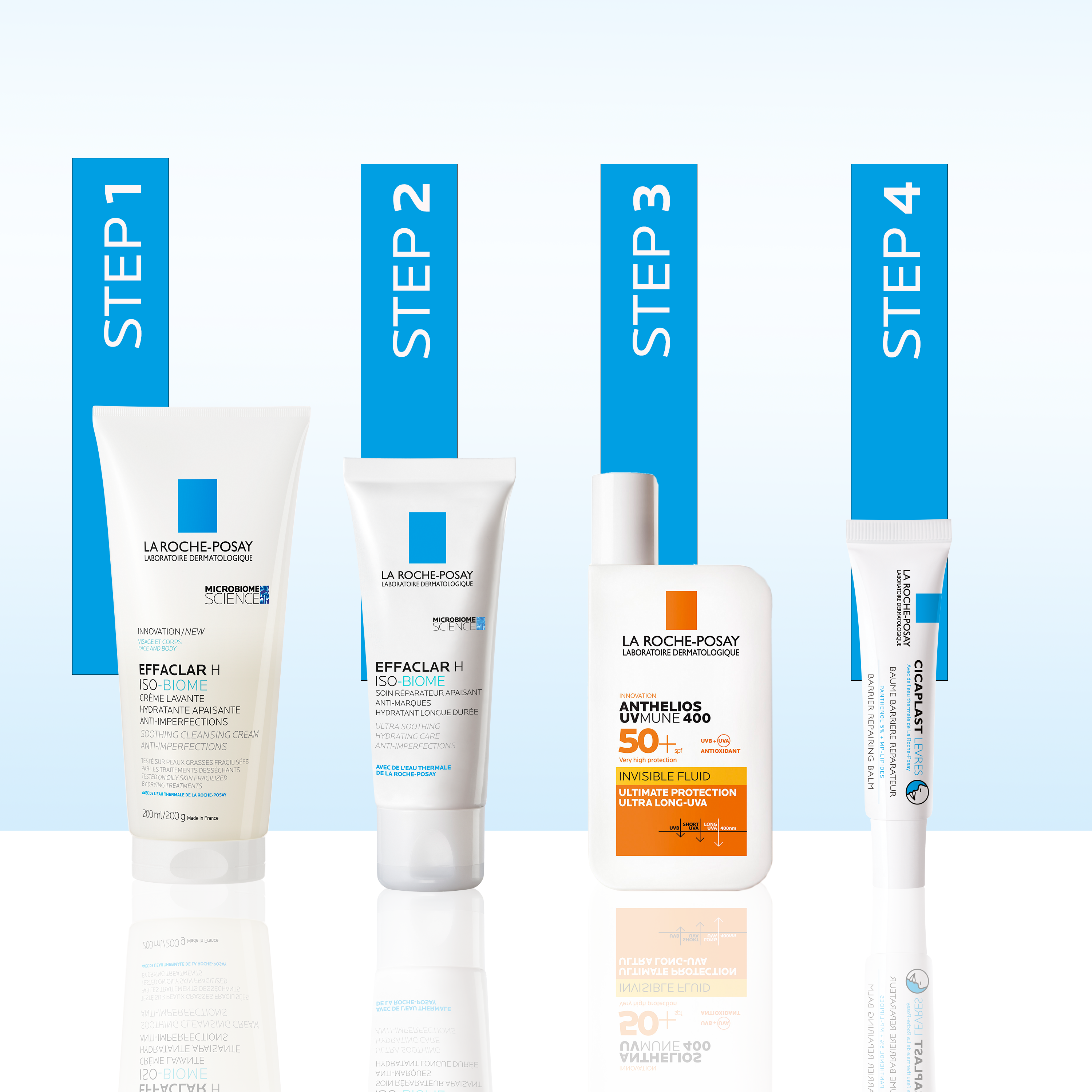 La Roche-Posay Effaclar H Iso-Biome Ansiktskrem, 40 ml