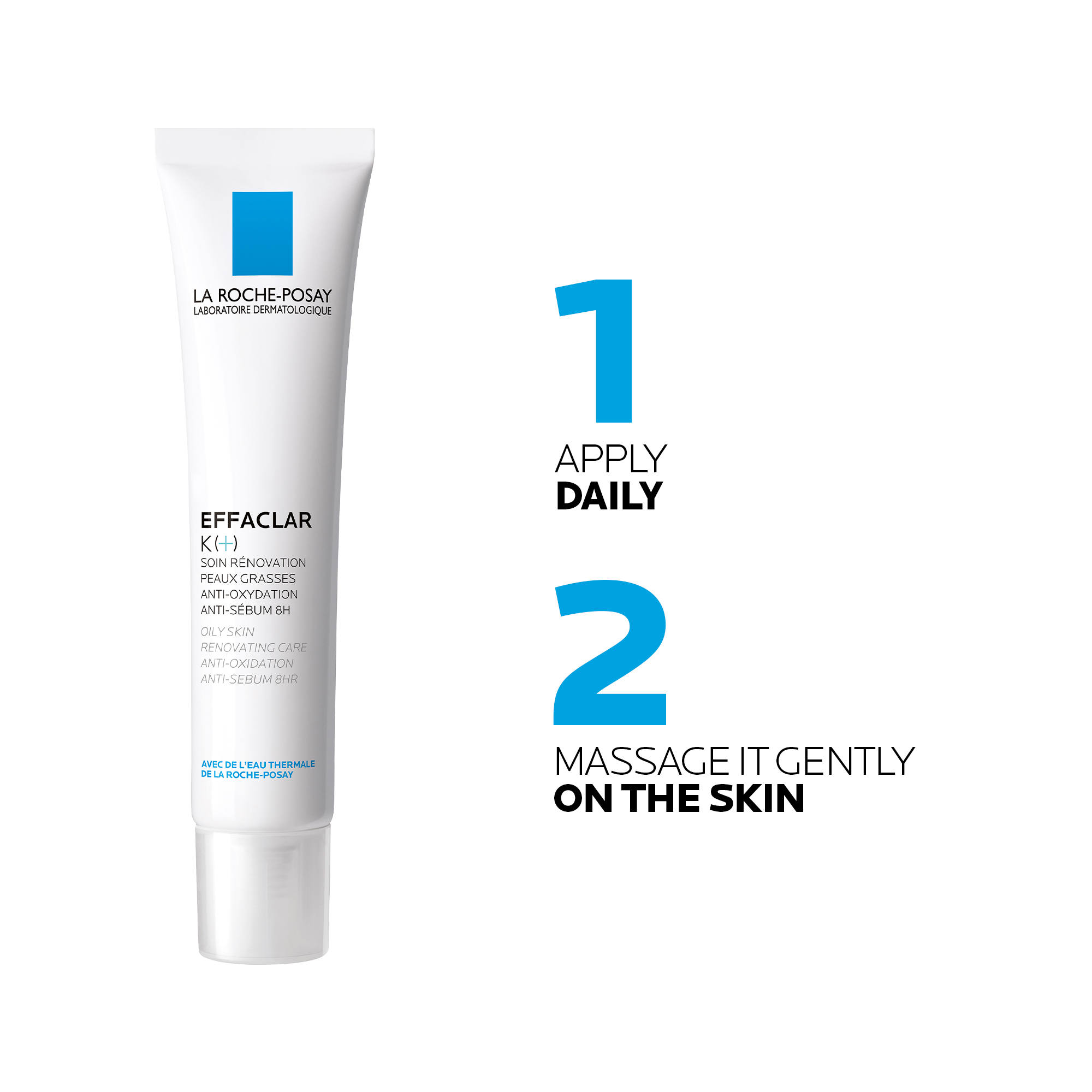 La Roche-Posay Effaclar K(+) Ansiktskrem, 40 ml