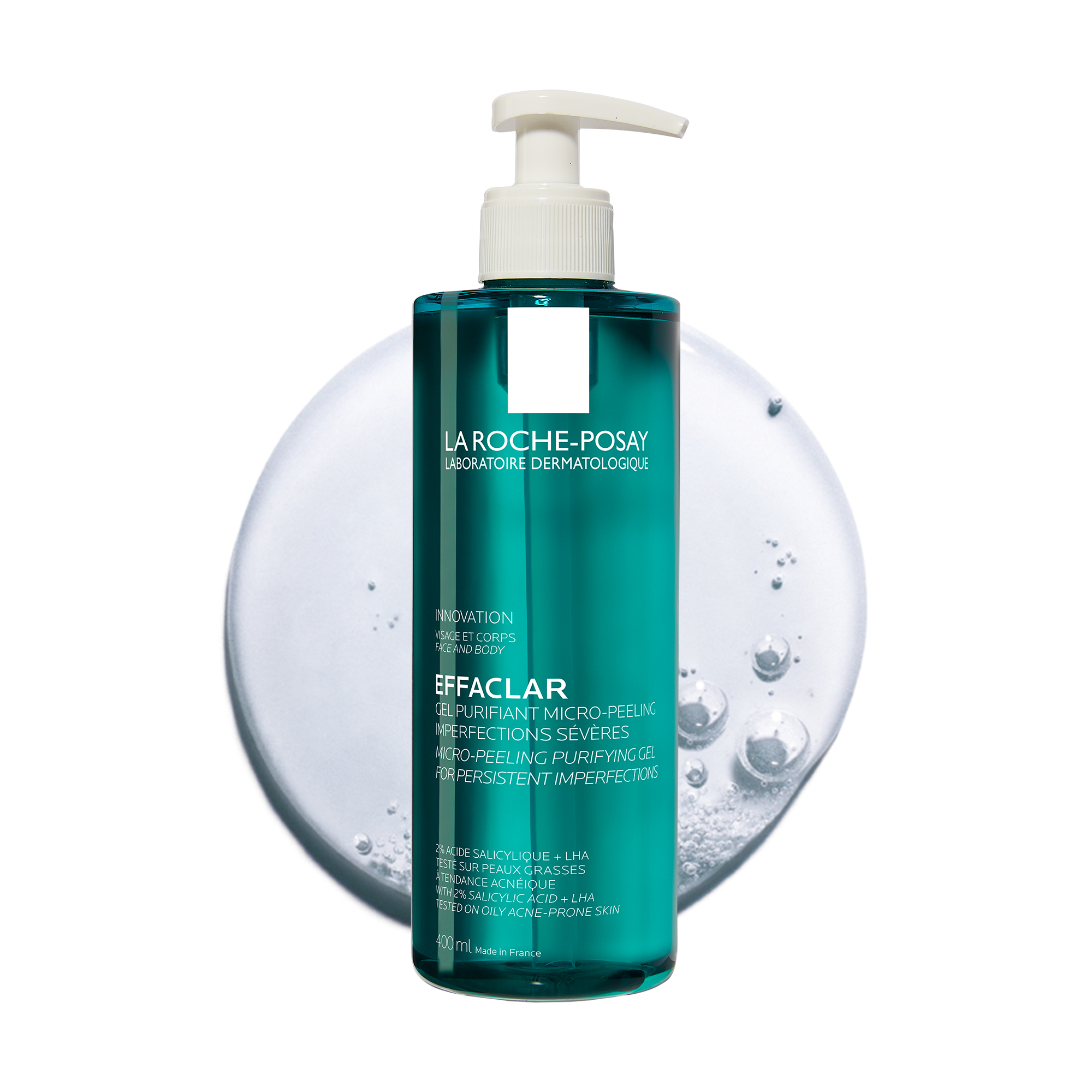 La Roche-Posay Effaclar Micro-peeling Gel, 400 ml