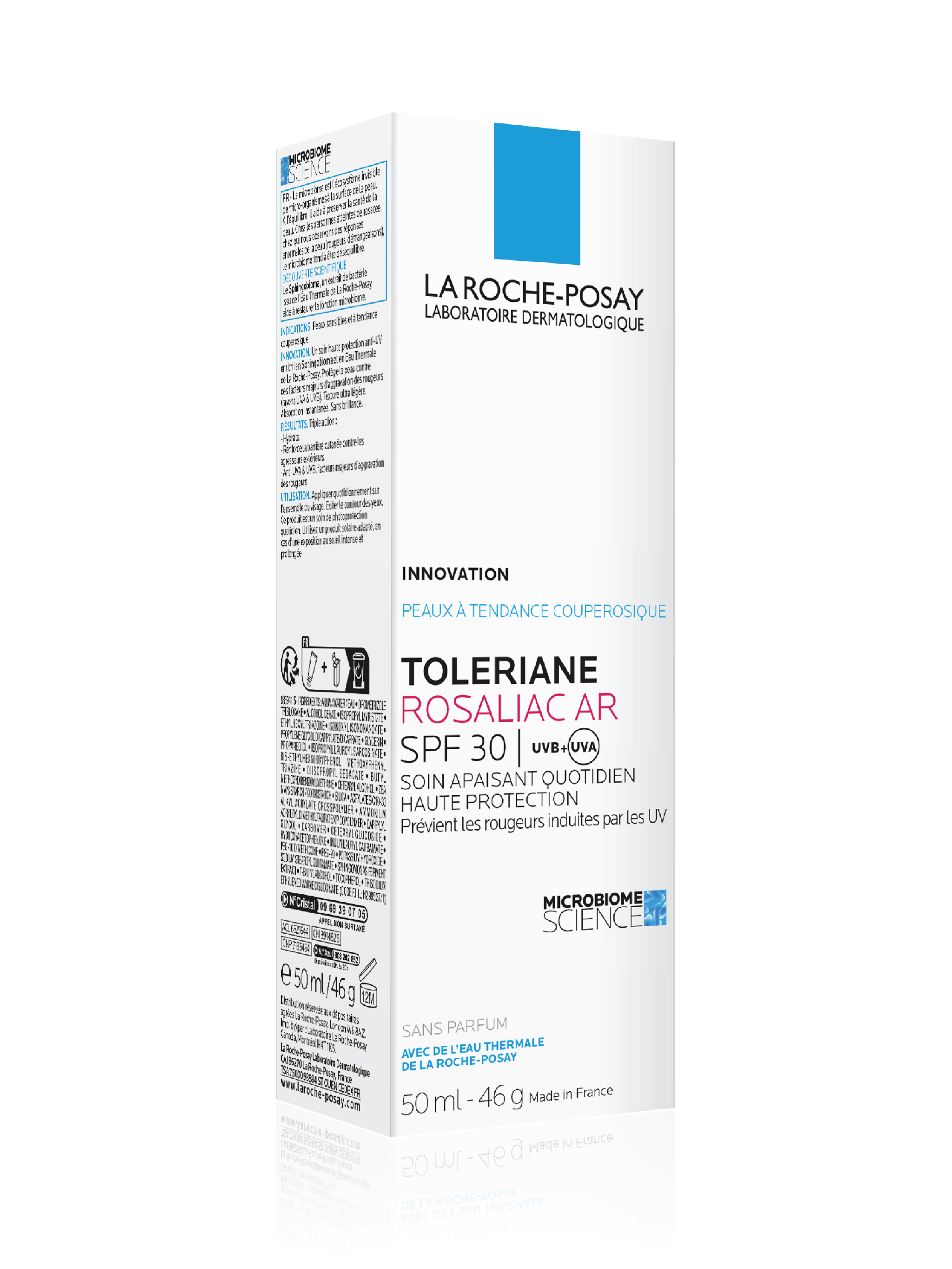 La Roche-Posay Toleriane Rosaliac AR SPF30 Dagkrem, 50 ml