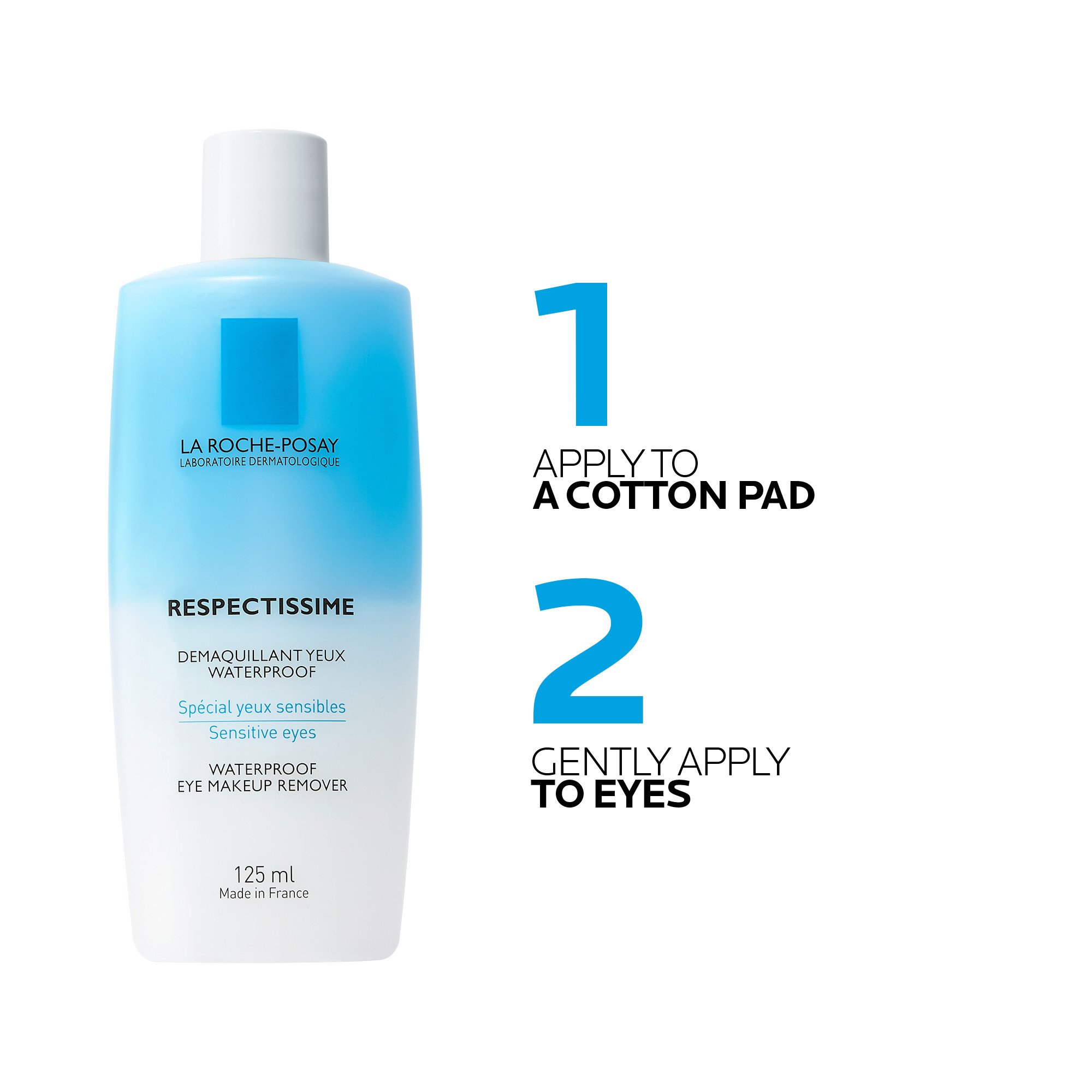 La Roche-Posay Toleriane Respectissime Eye Make-Up Remover, 125 ml
