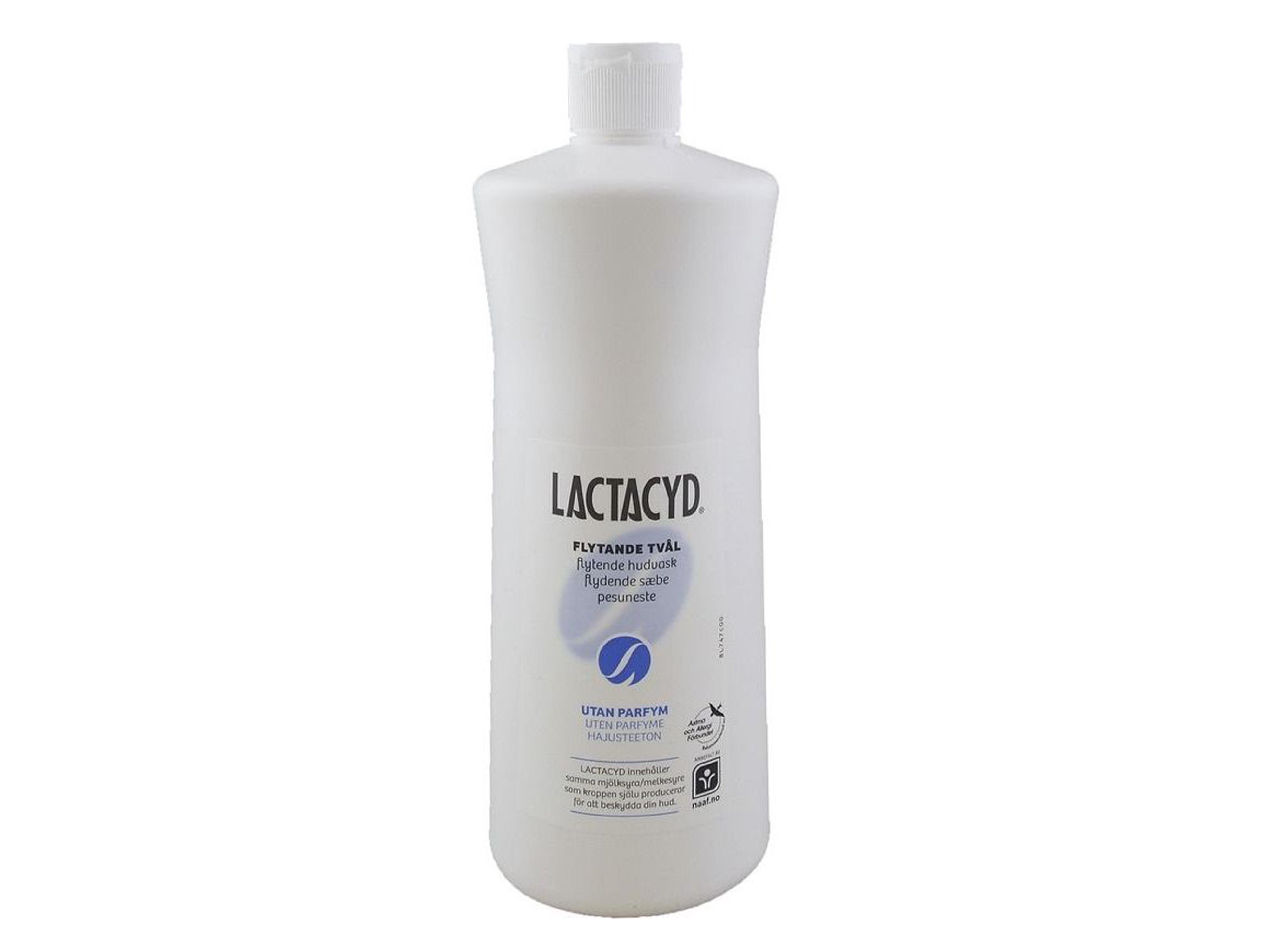 Lactacyd Tyntflytende hudvask, Uten parfyme, 1000 ml