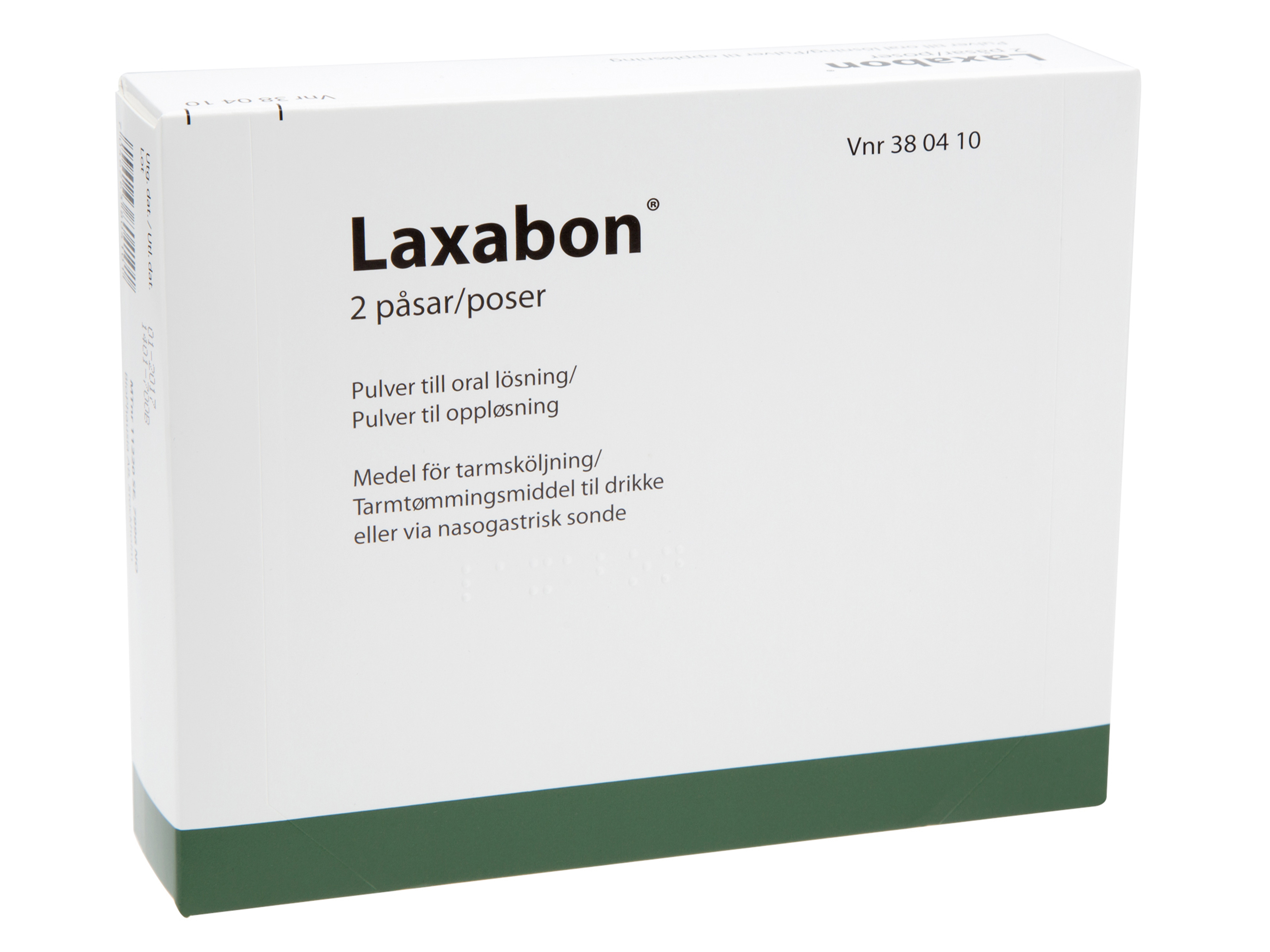 Laxabon Pulver til mikstur, 2 x 68,5 gram