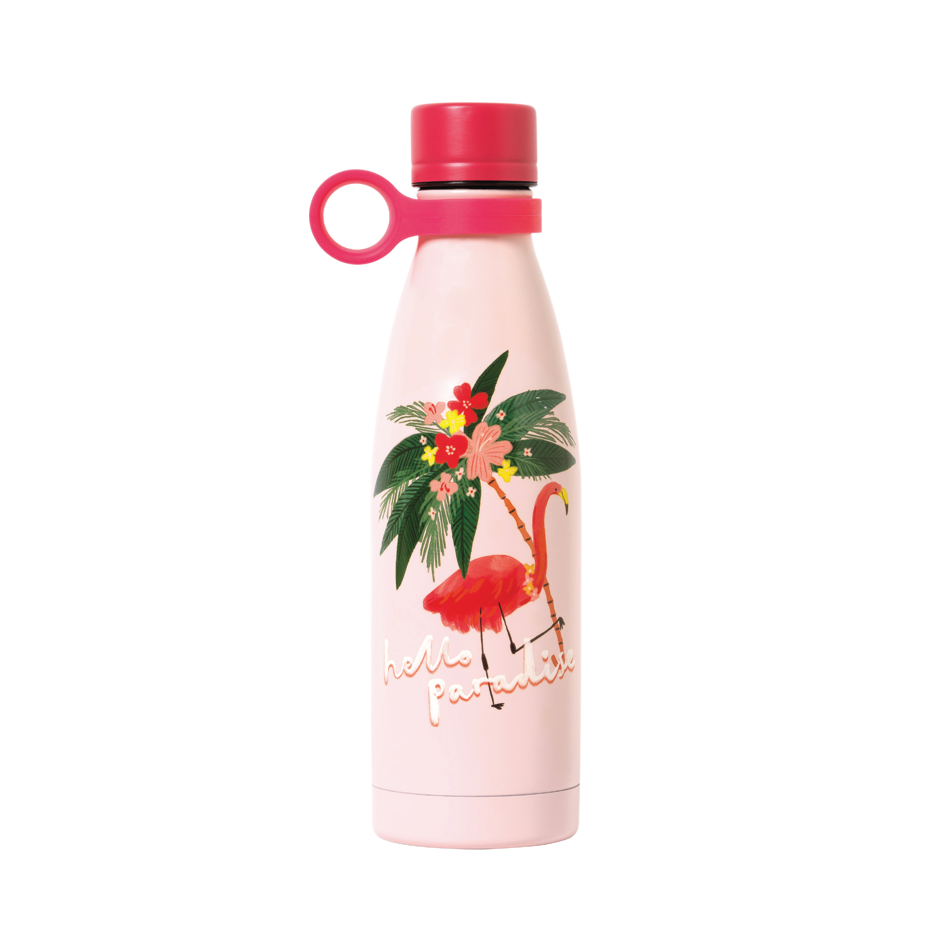 LEGAMI Hot & Cold drikkeflaske 0,5l, Flamingo, 1 stk.