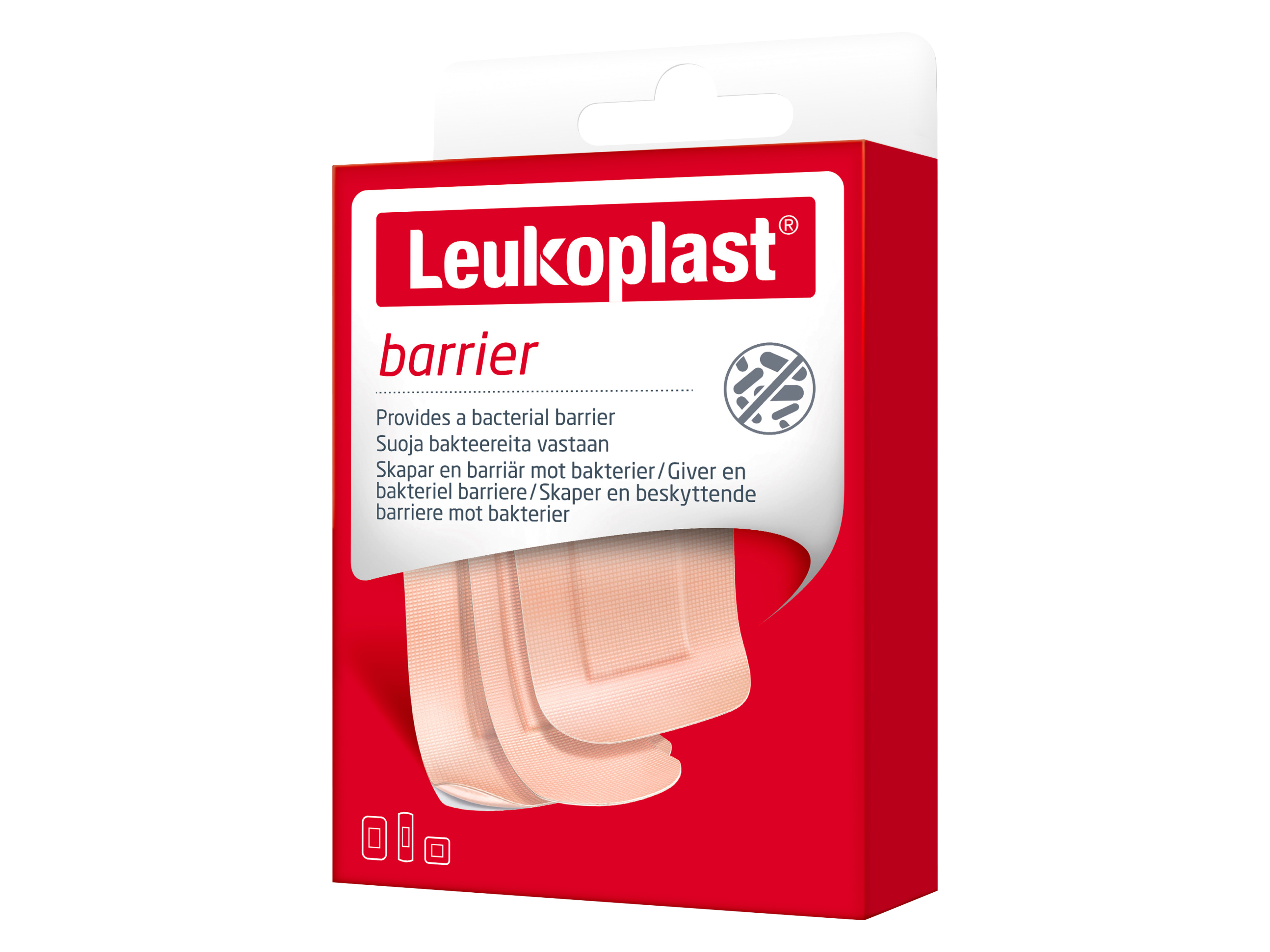 Leukoplast Barrier plasterstrips, 1 stk