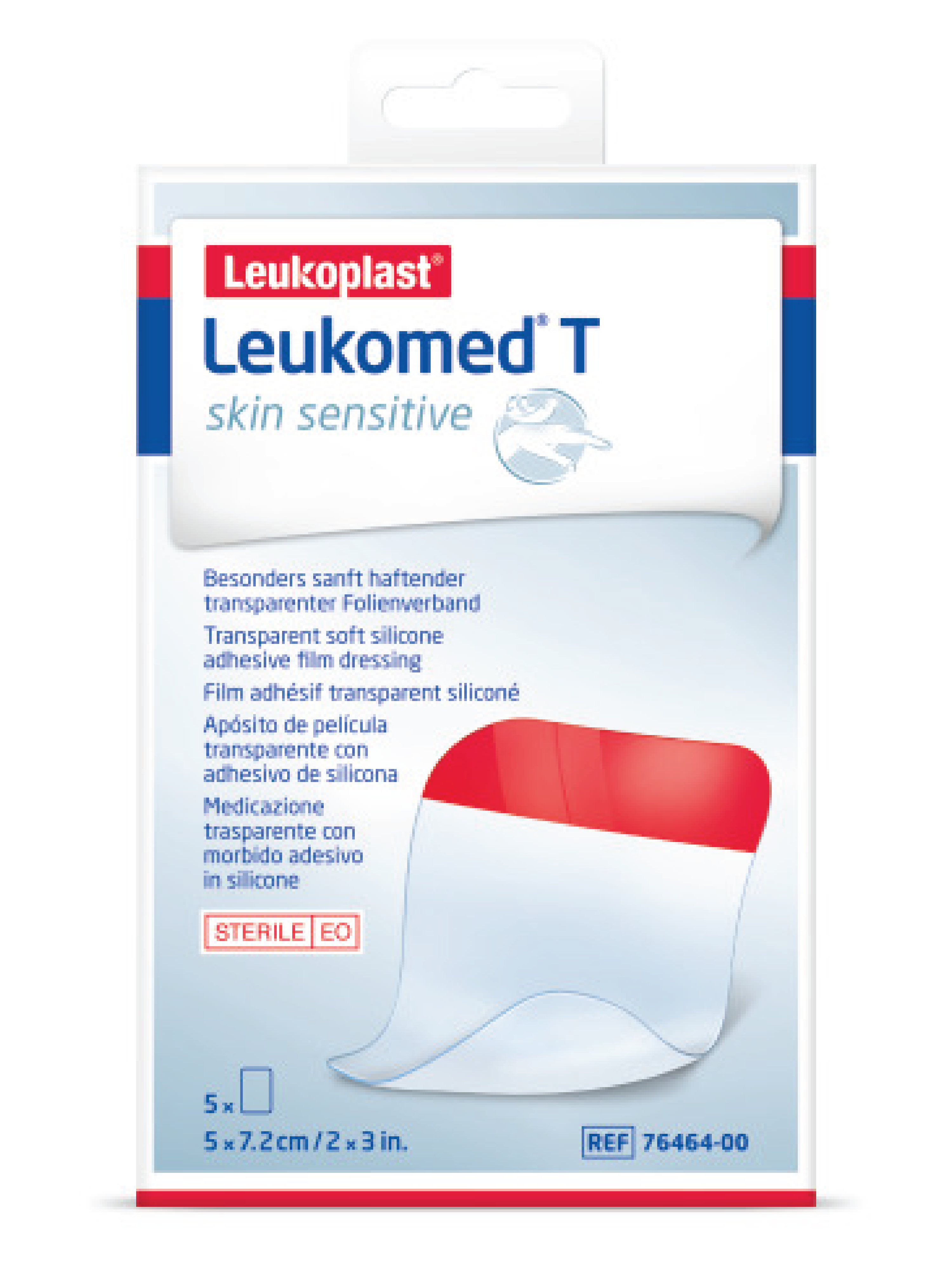 Leukoplast Leukosilk 2,5 cm x 5 m - velegnet til følsom hud