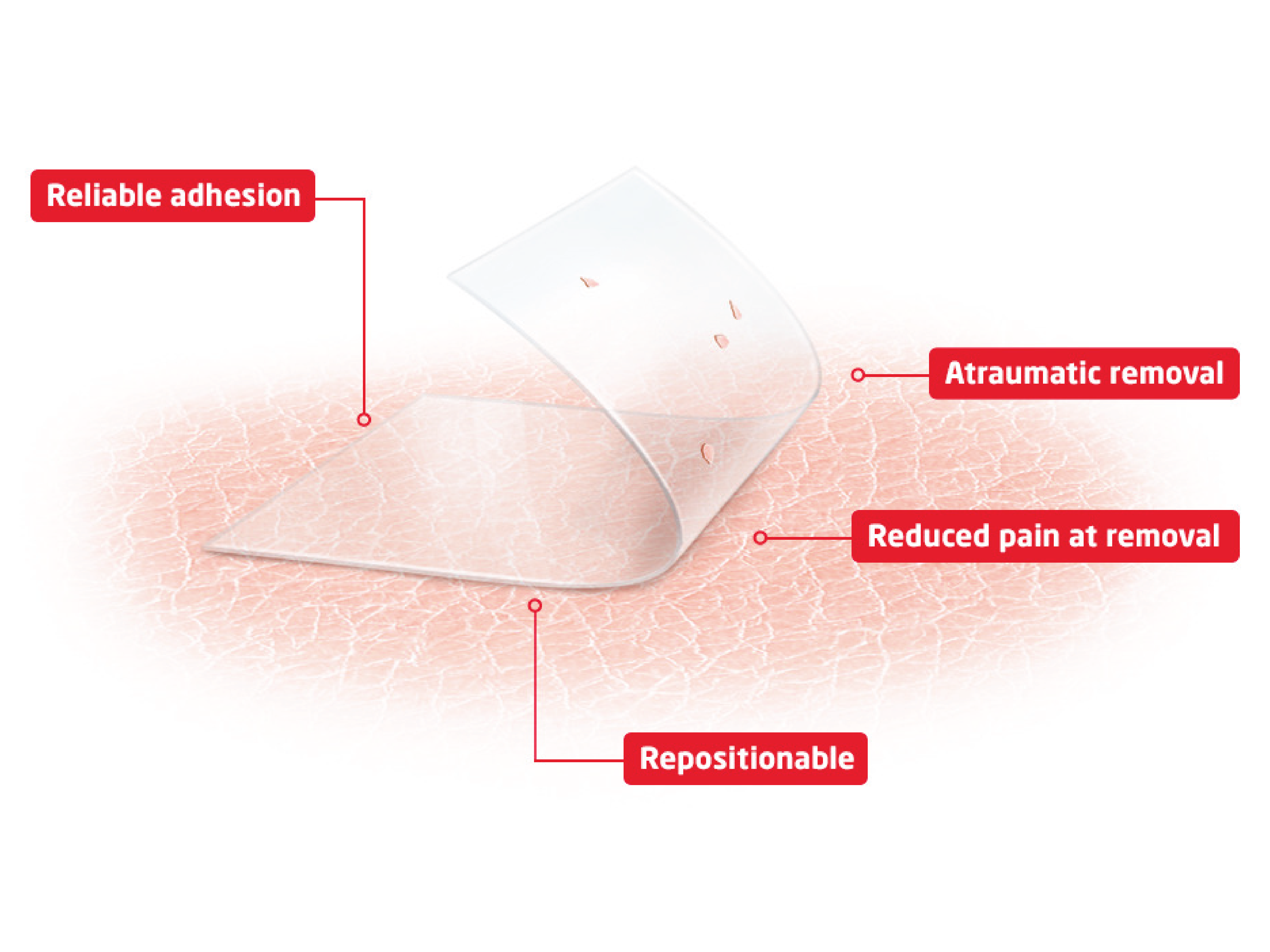 Leukoplast Leukomed T Skin Sensitive Film, 8 cm x 15 cm, 5 stk.